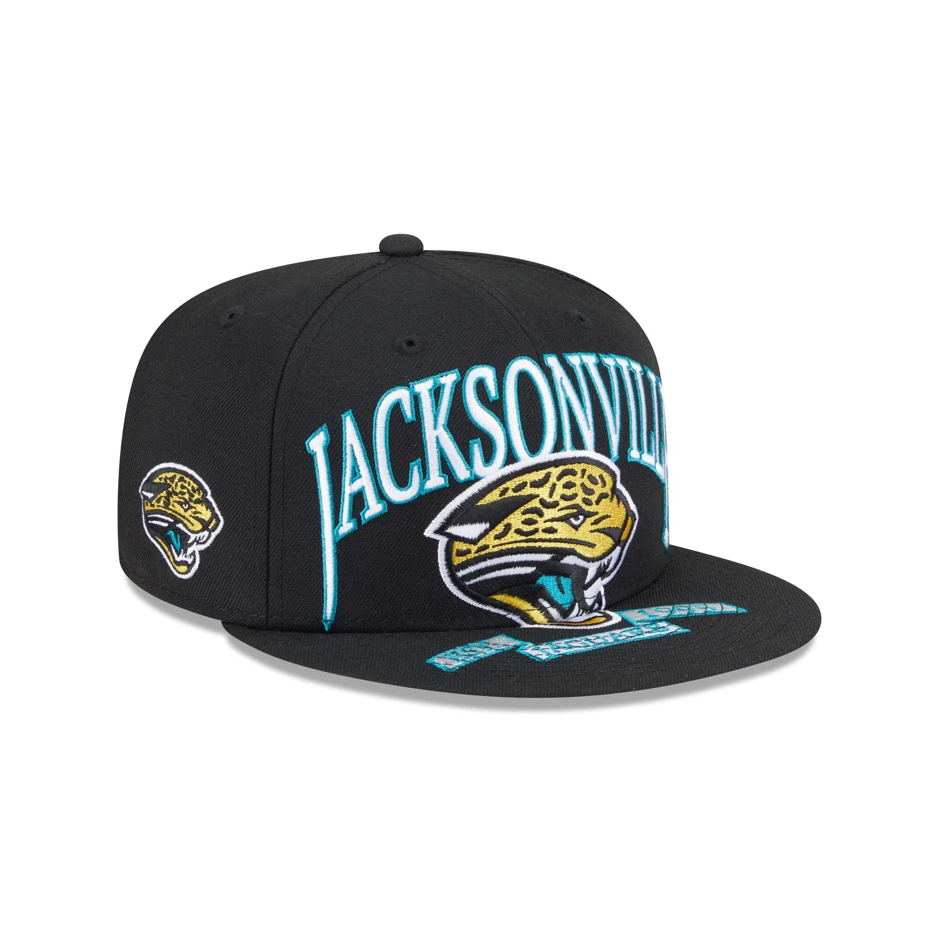Jacksonville Jaguars Oversized 59FIFTY Fitted Hat sold by New Era