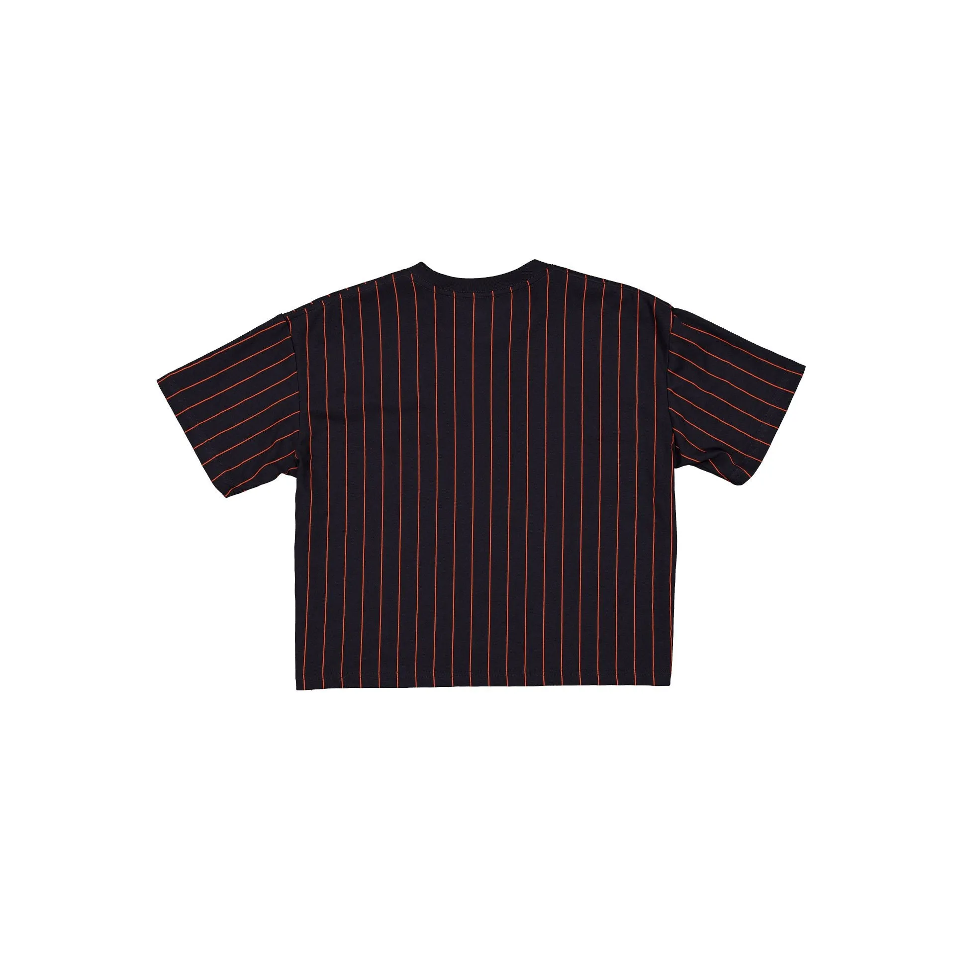 Houston Astros Throwback Women's Cropped Pinstripe T-Shirt sold by New Era product image thumbnail 3