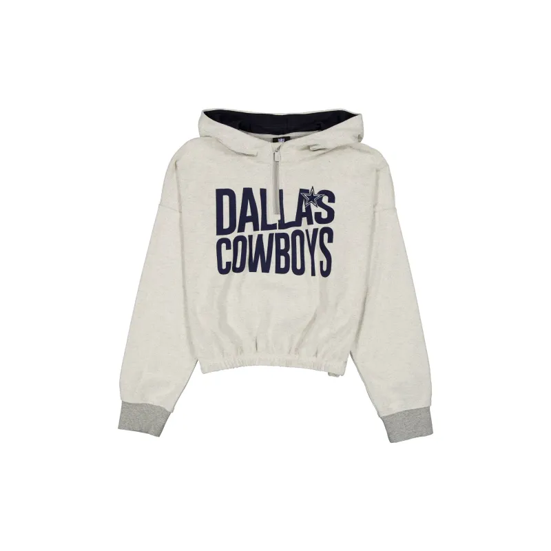 Dallas Cowboys Sport Night Heather Gray Women's Hoodie sold by New Era