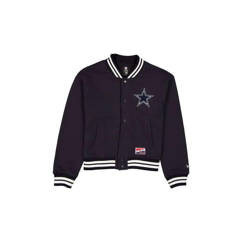 Dallas Cowboys Throwback Women's Snap Front Jacket sold by New Era