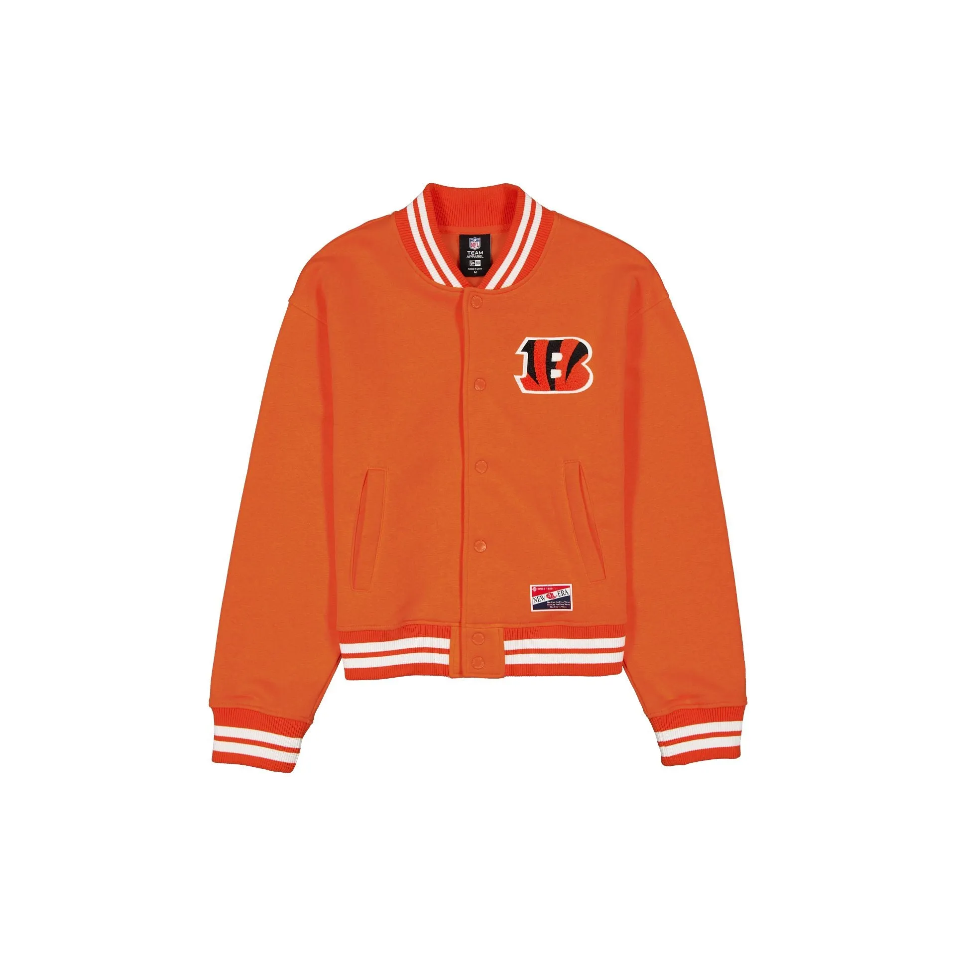 Cincinnati Bengals Throwback Women's Snap Front Jacket sold by New Era