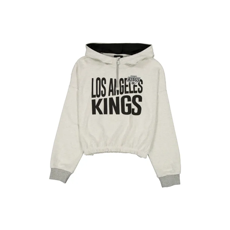 Los Angeles Kings Sport Night Heather Gray Women's Hoodie sold by New Era