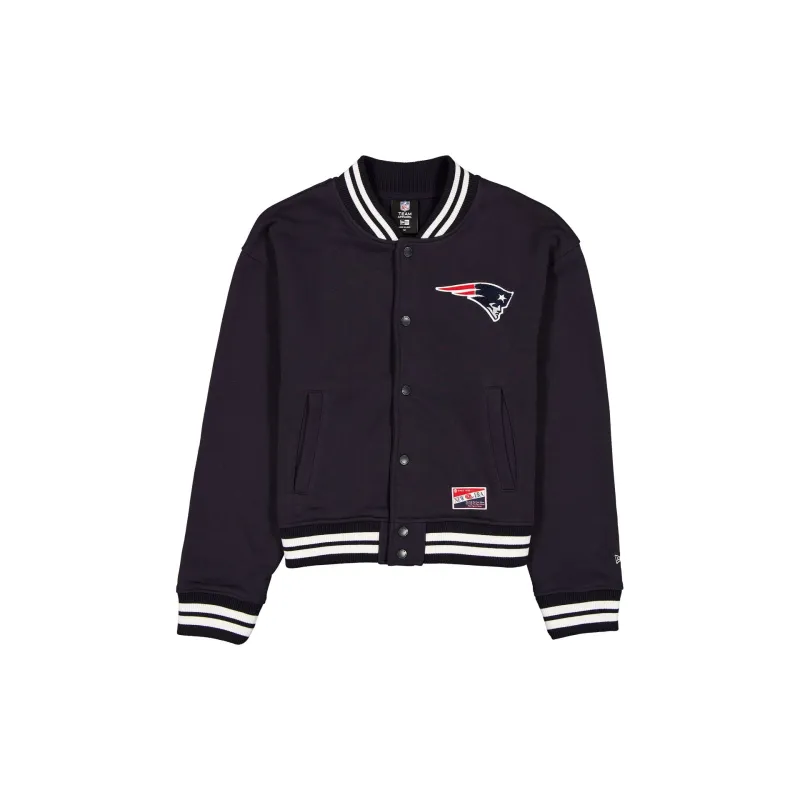 New England Patriots Throwback Women's Snap Front Jacket sold by New Era