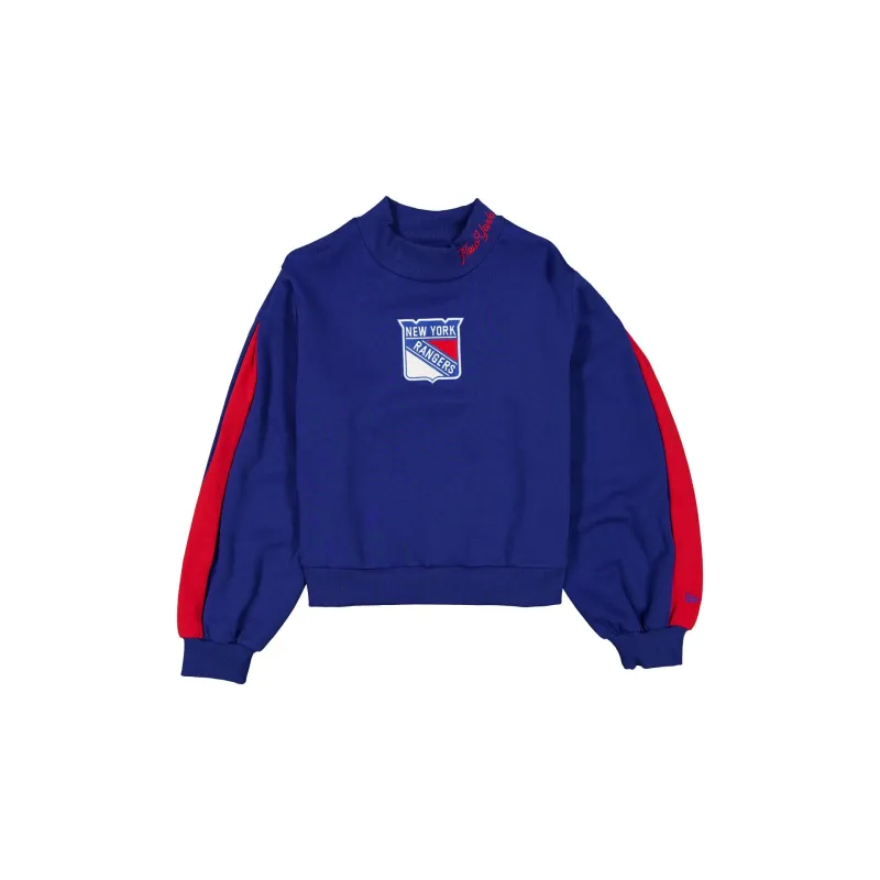 New York Rangers Sport Night Women's Mockneck sold by New Era