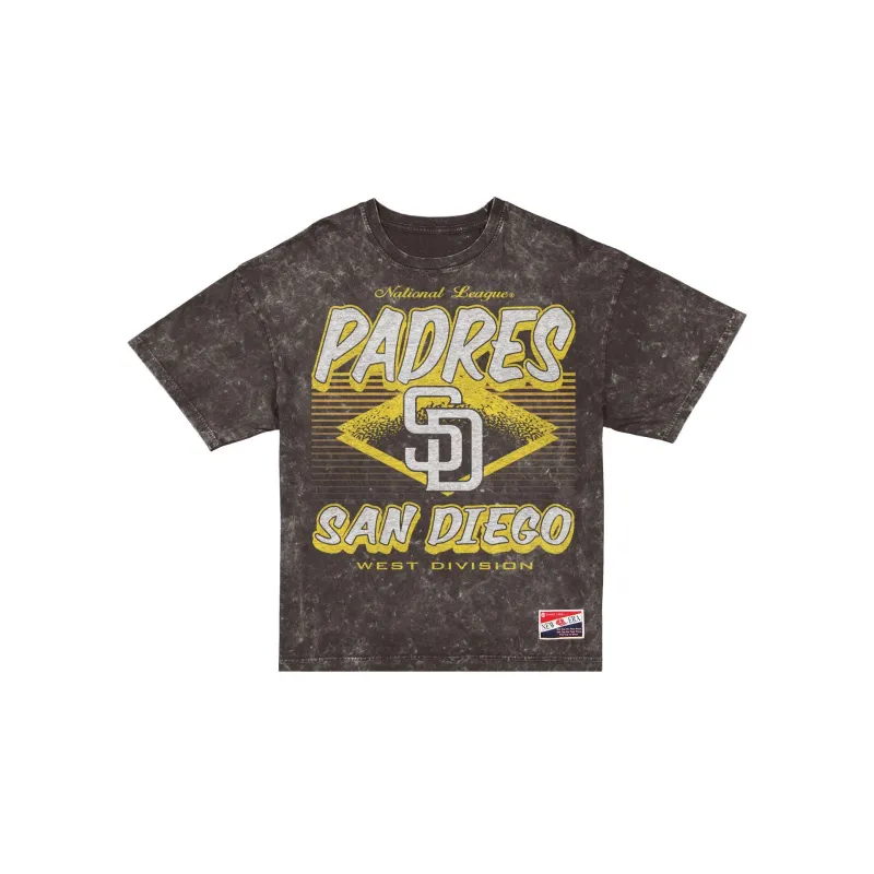 San Diego Padres Throwback Classic Women's T-Shirt sold by New Era
