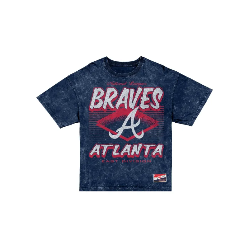 Atlanta Braves Throwback Classic Women's T-Shirt sold by New Era