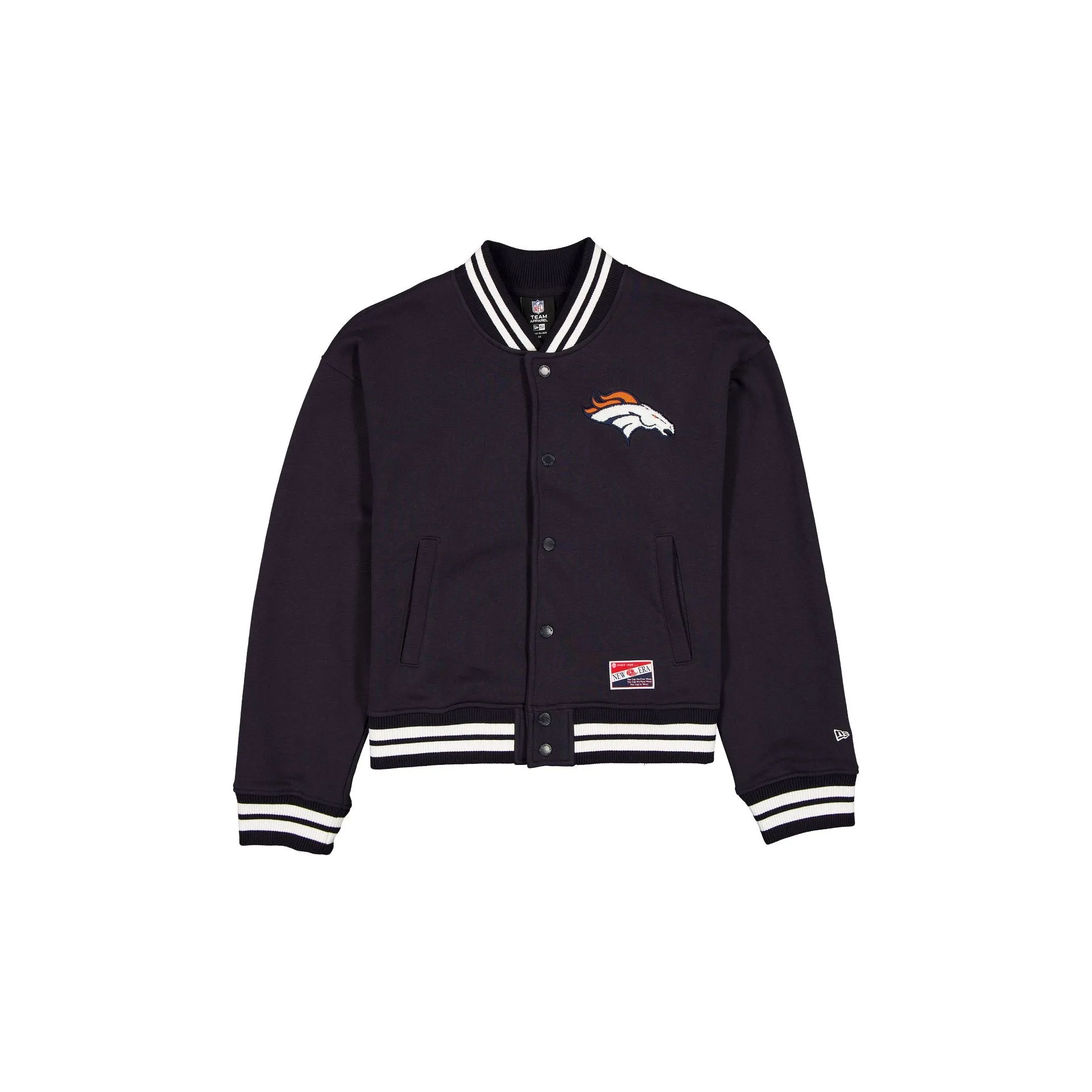 Denver Broncos Throwback Women's Snap Front Jacket sold by New Era