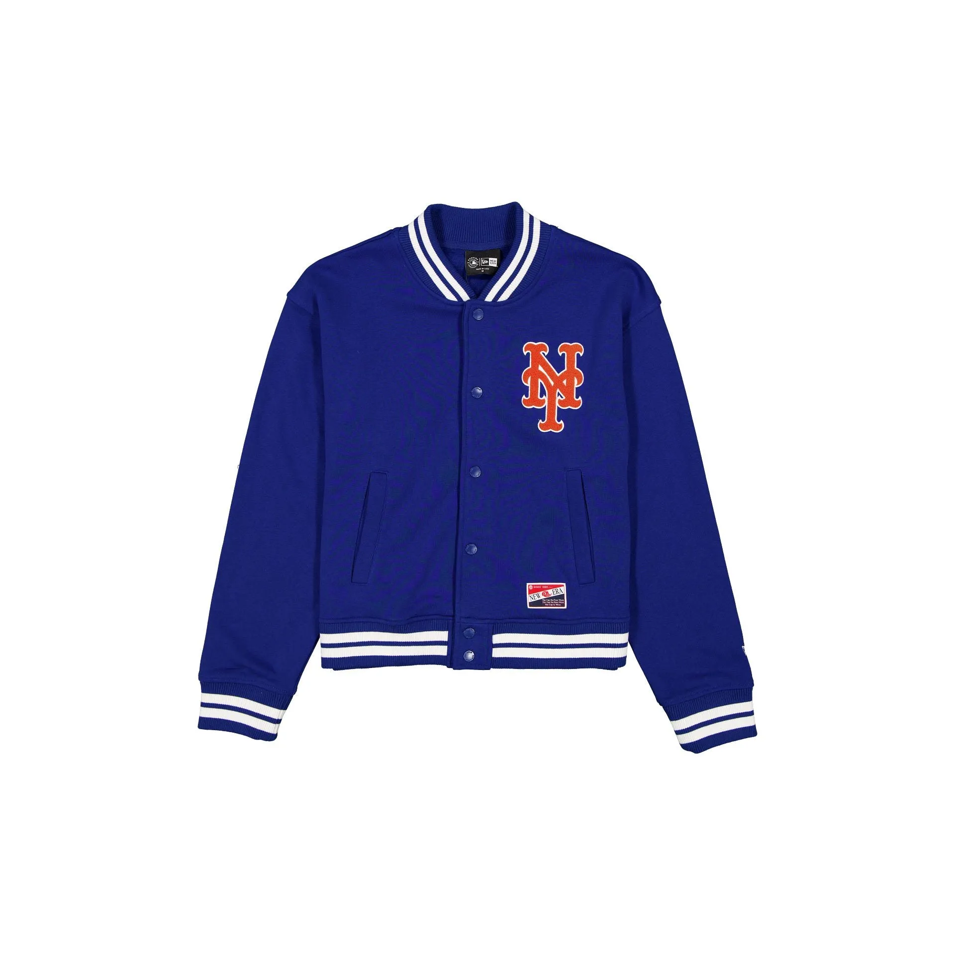 New York Mets Throwback Women's Snap Front Jacket sold by New Era