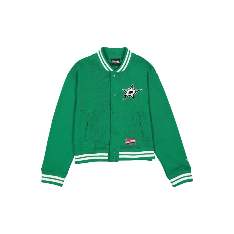 Dallas Stars Throwback Women's Snap Front Jacket sold by New Era