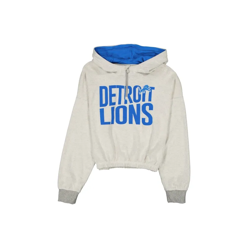 Detroit Lions Sport Night Heather Gray Women's Hoodie sold by New Era