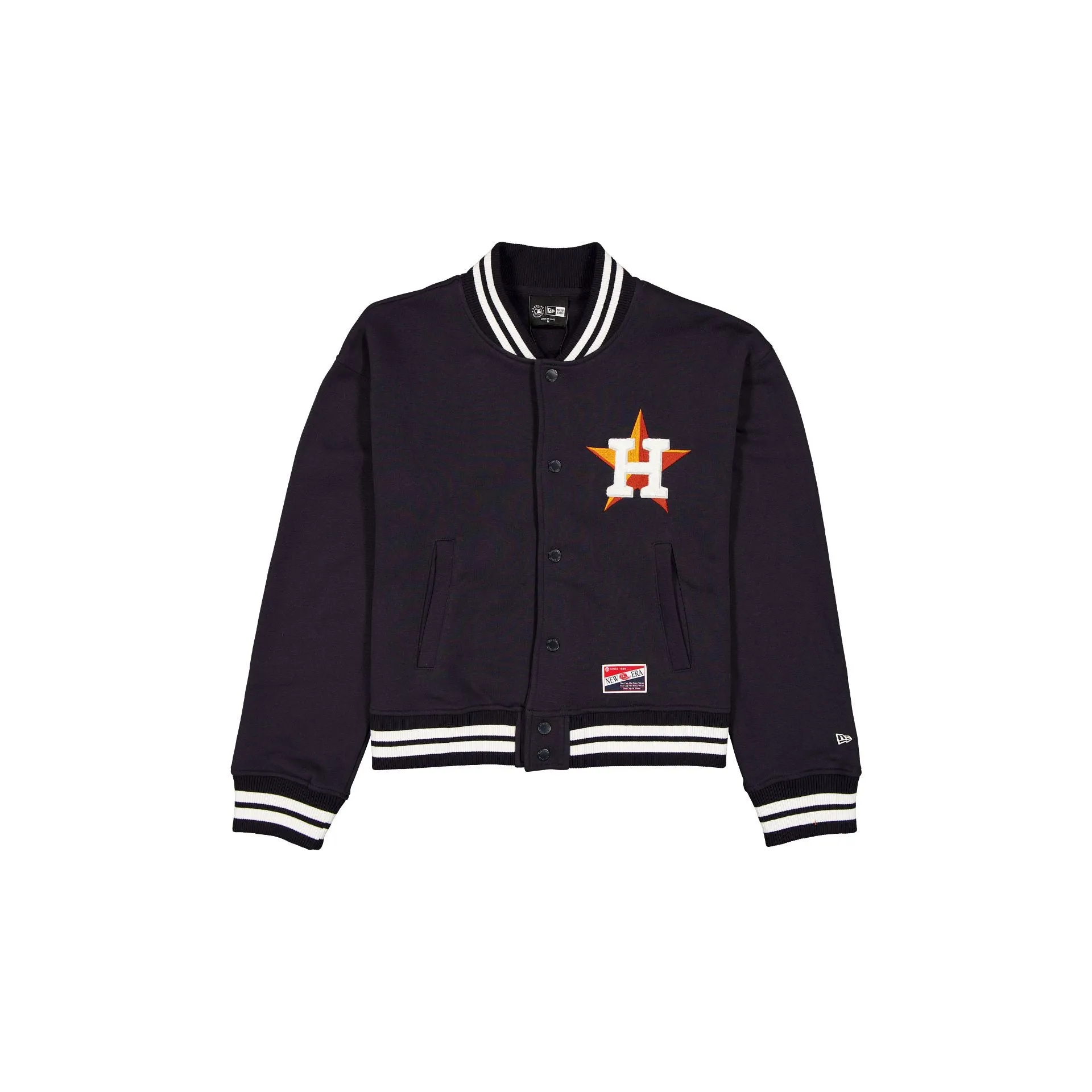 Houston Astros Throwback Women's Snap Front Jacket sold by New Era