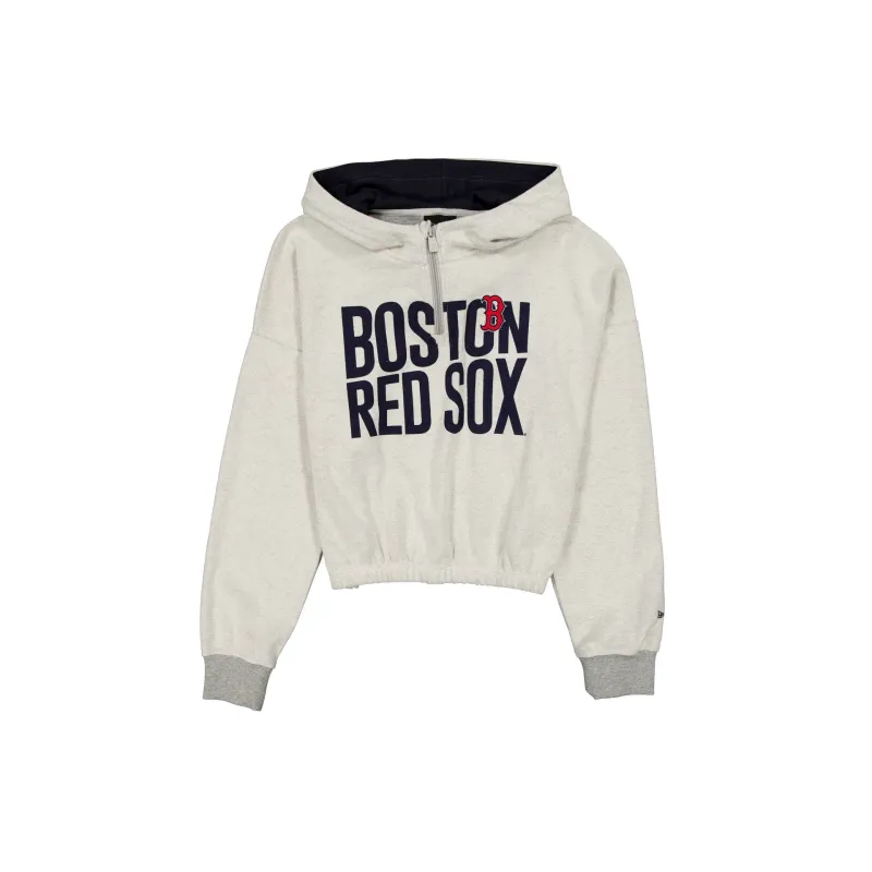 Boston Red Sox Sport Night Heather Gray Women's Hoodie sold by New Era