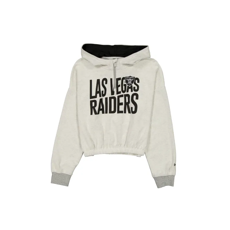 Las Vegas Raiders Sport Night Heather Gray Women's Hoodie sold by New Era