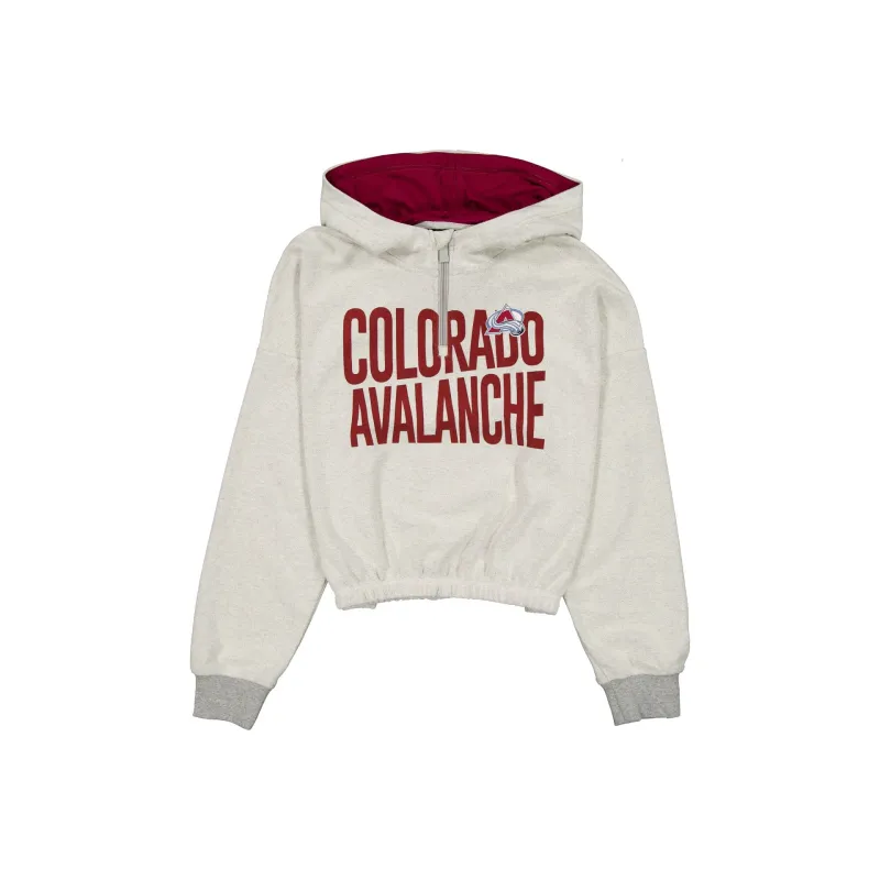 Colorado Avalanche Sport Night Heather Gray Women's Hoodie sold by New Era