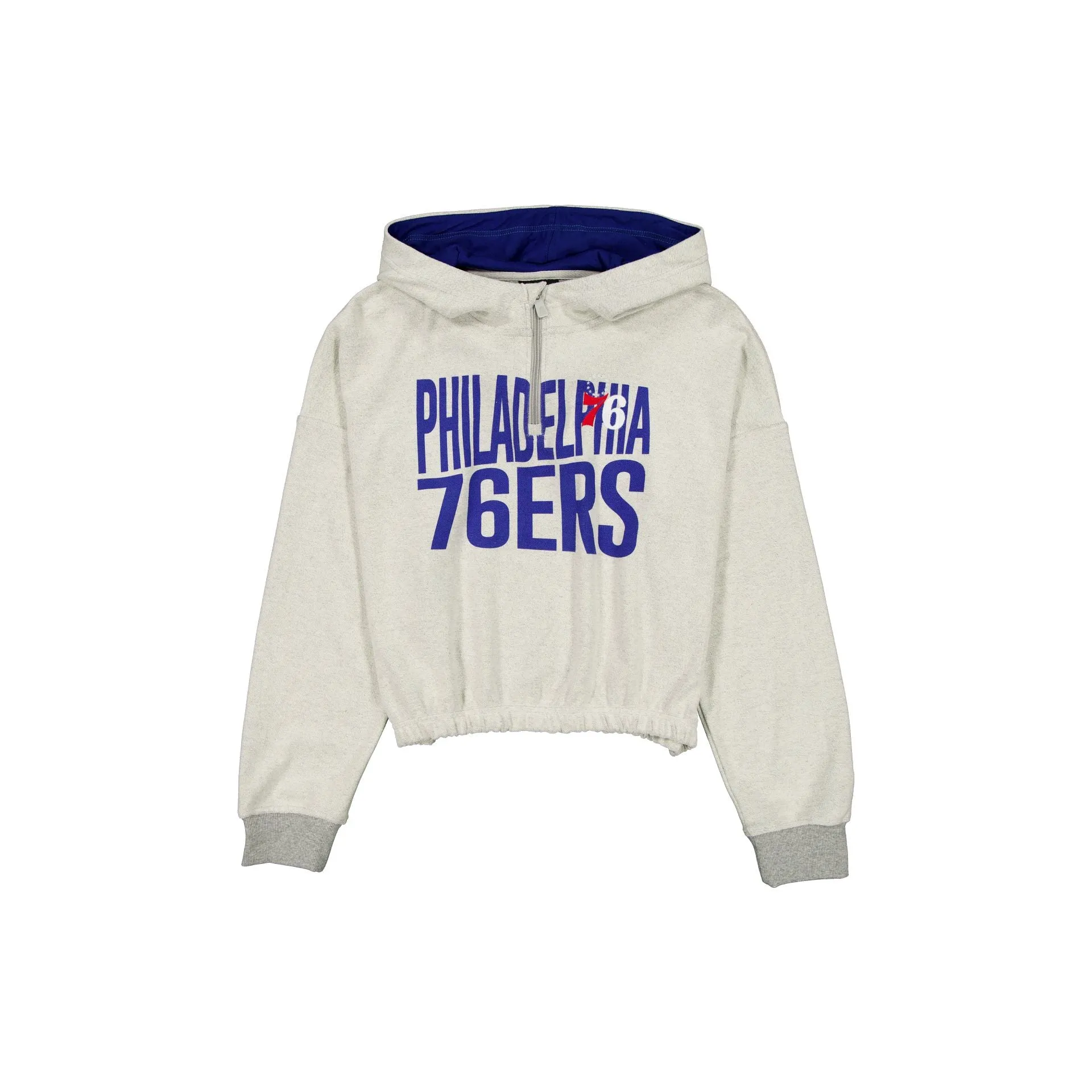 Philadelphia 76ers Sport Night Heather Gray Women's Hoodie sold by New Era
