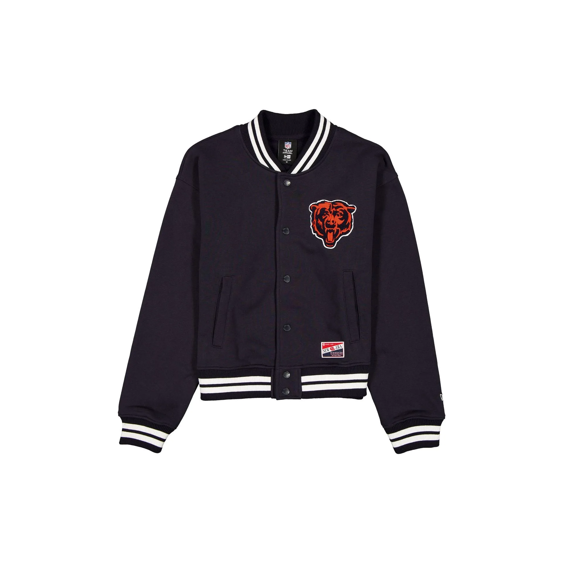Chicago Bears Throwback Women's Snap Front Jacket sold by New Era