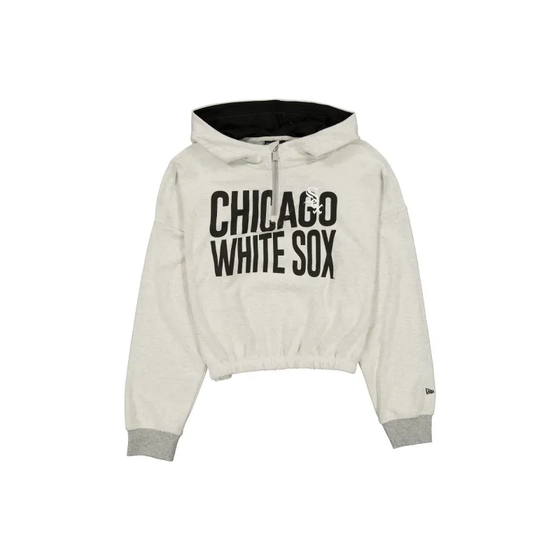 Chicago White Sox Sport Night Heather Gray Women's Hoodie sold by New Era
