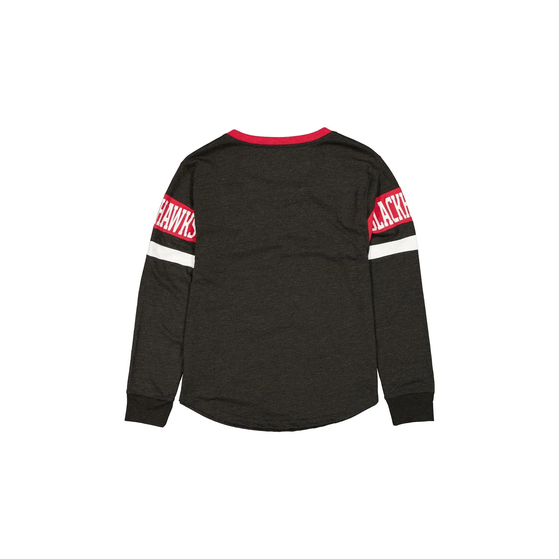 Chicago Blackhawks Throwback Women's V-Neck Long-Sleeve T-Shirt sold by New Era product image thumbnail 2