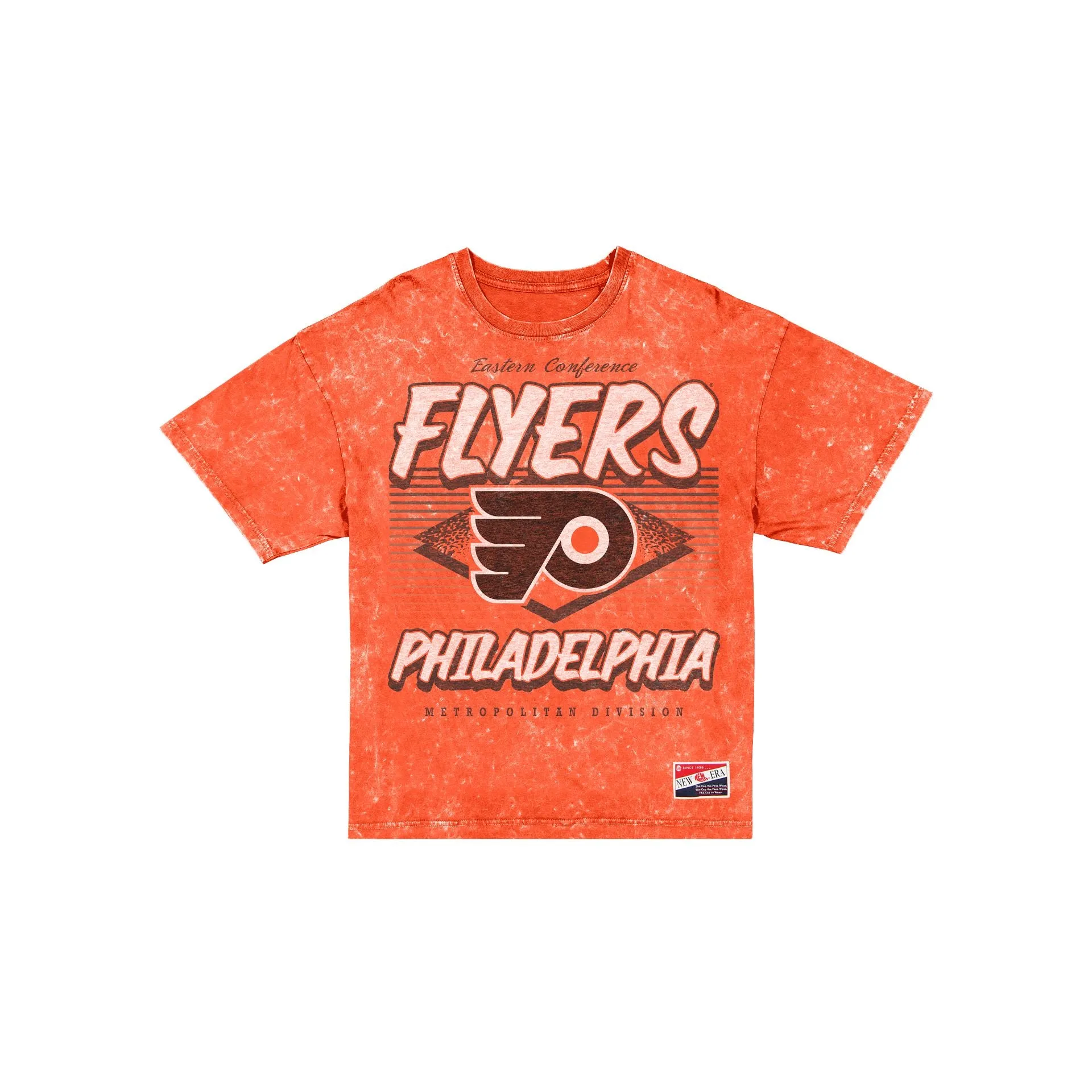 Philadelphia Flyers Throwback Classic Women's T-Shirt sold by New Era