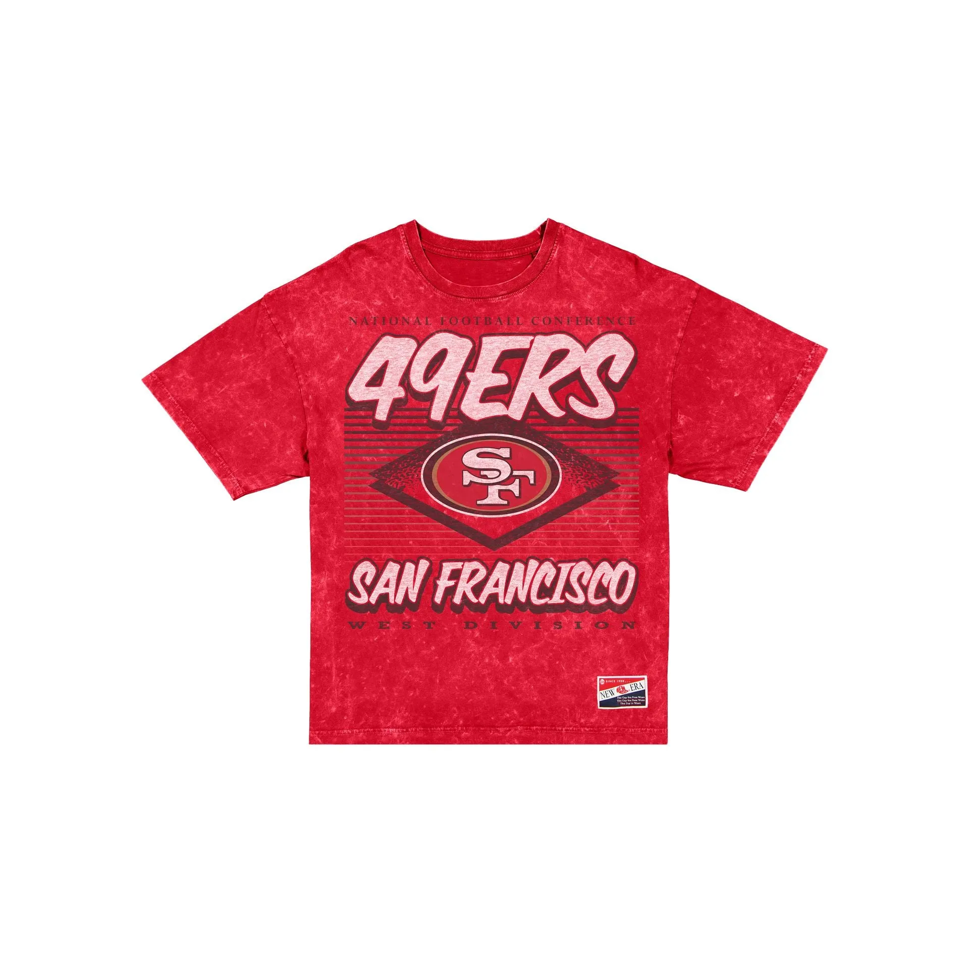 San Francisco 49ers Throwback Classic Women's T-Shirt sold by New Era
