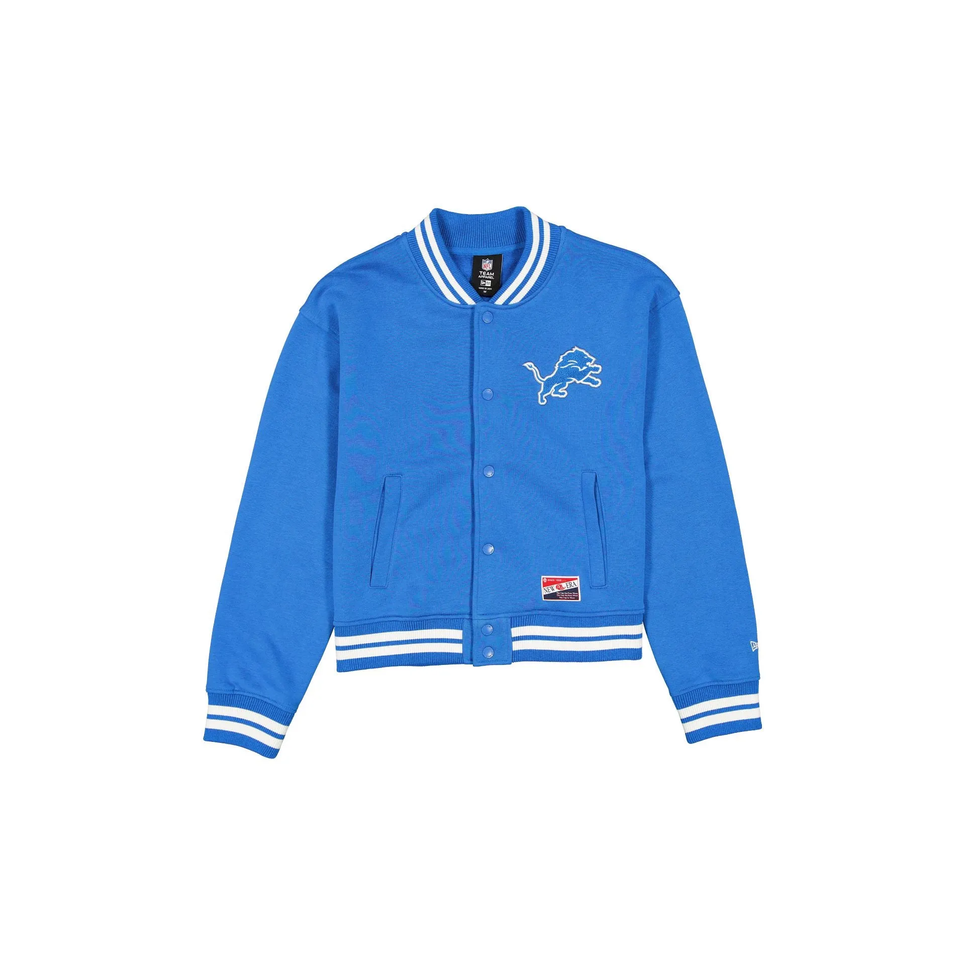 Detroit Lions Throwback Women's Snap Front Jacket sold by New Era
