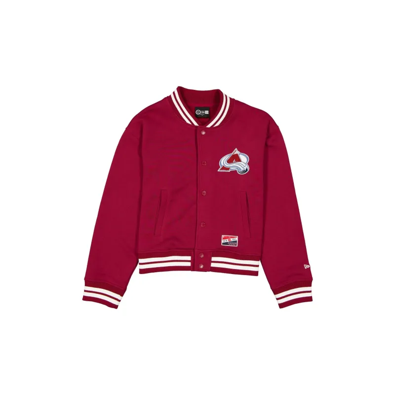 Colorado Avalanche Throwback Women's Snap Front Jacket sold by New Era