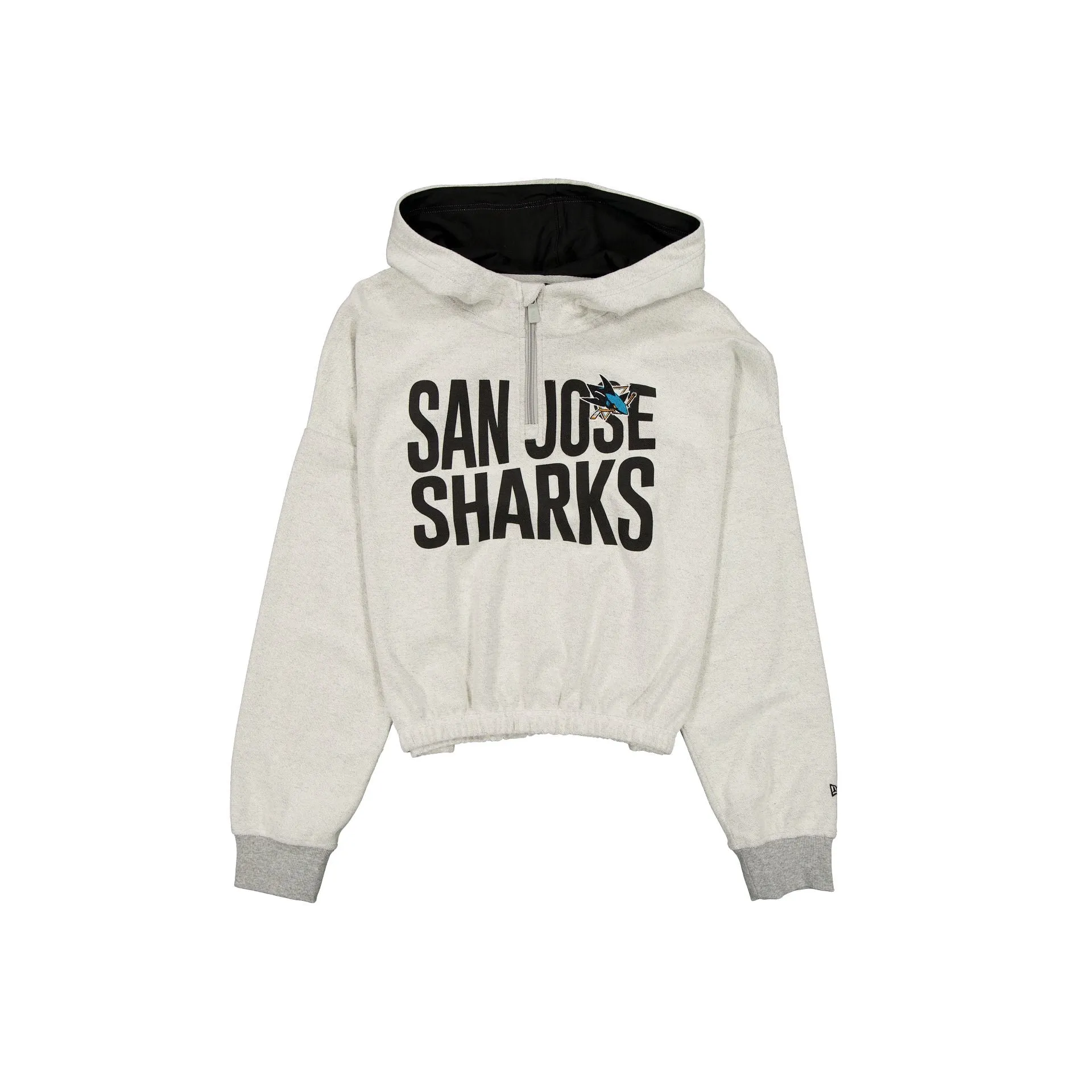 San Jose Sharks Sport Night Heather Gray Women's Hoodie sold by New Era