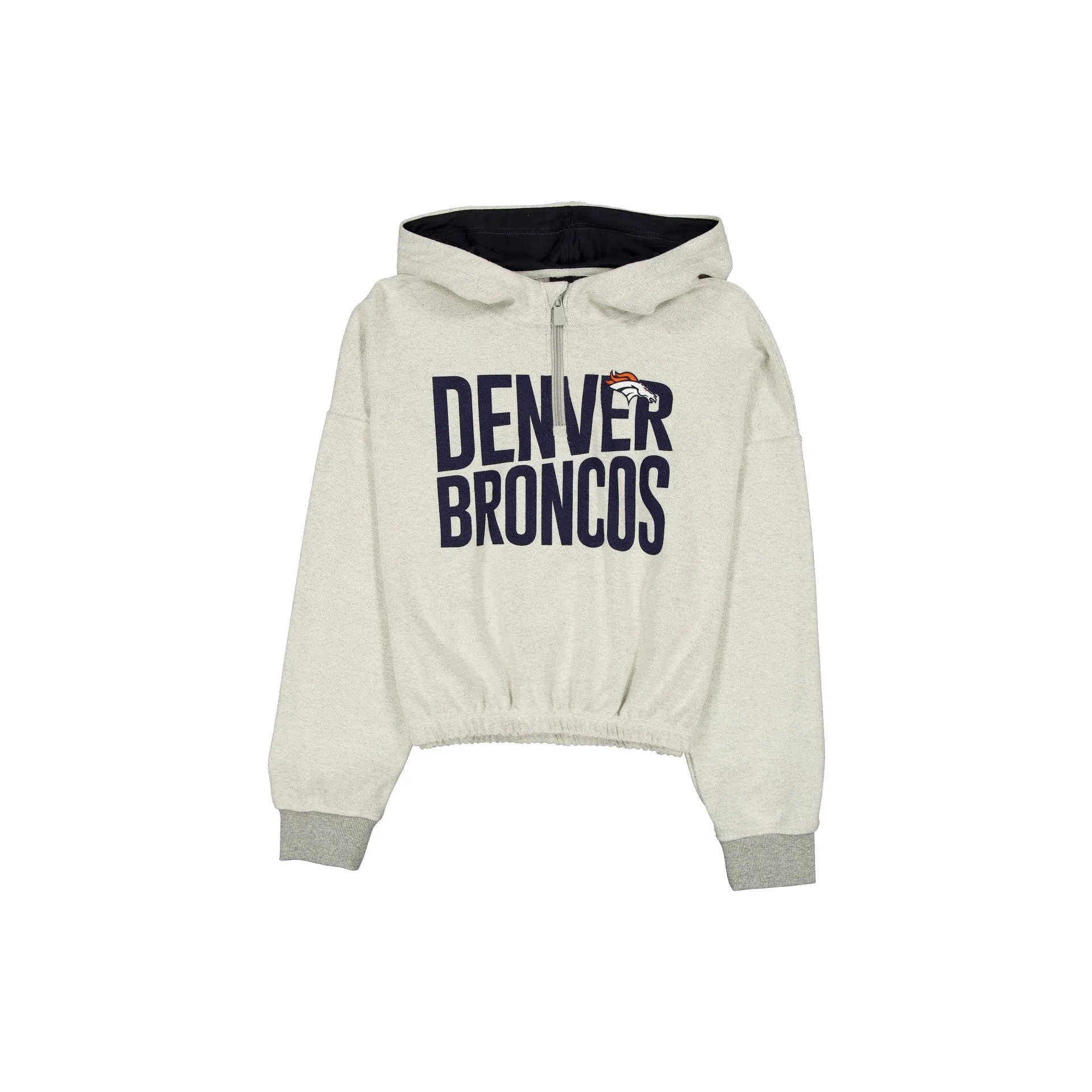 Denver Broncos Sport Night Heather Gray Women's Hoodie sold by New Era
