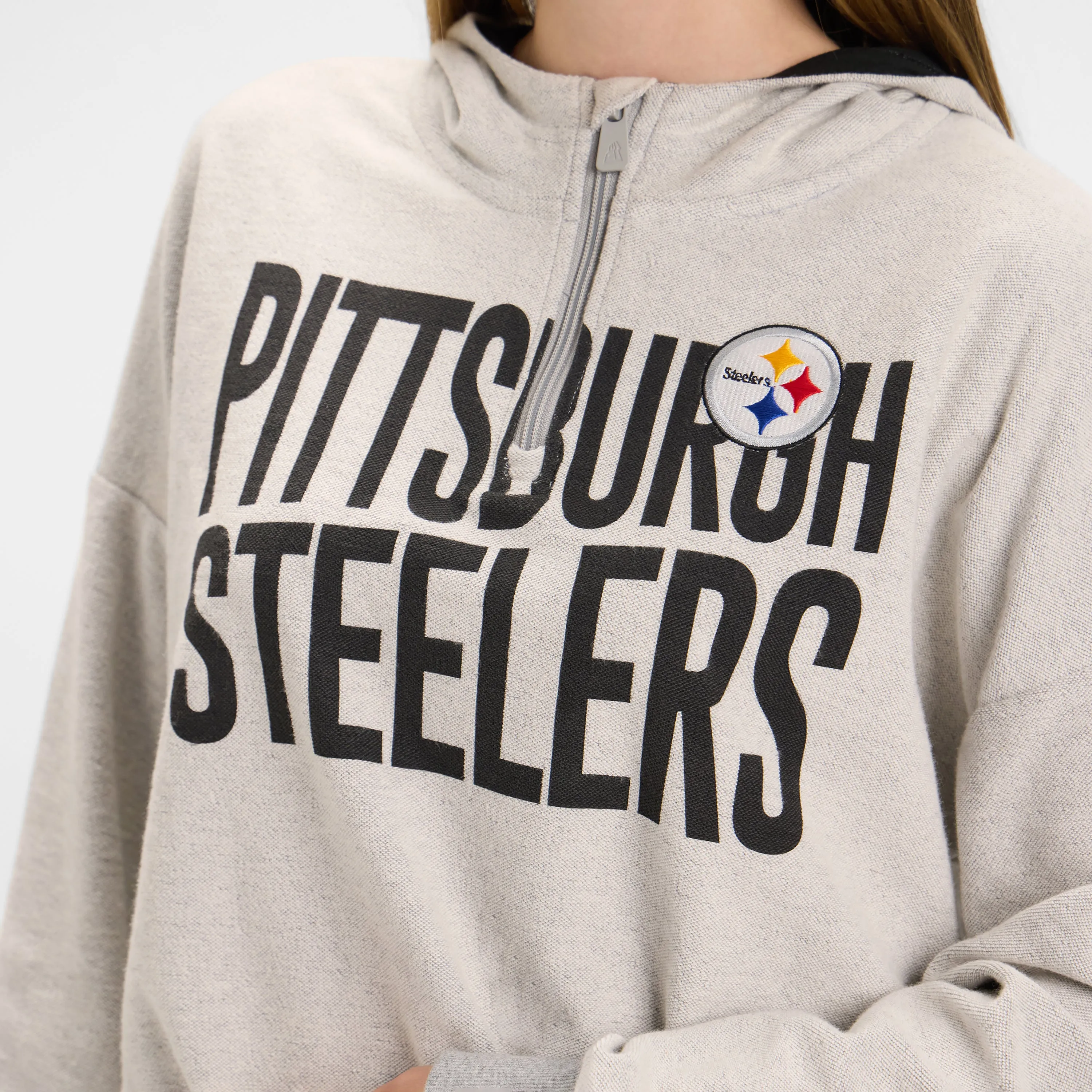 Kansas City Chiefs Sport Night Heather Gray Women's Hoodie sold by New Era product image thumbnail 4