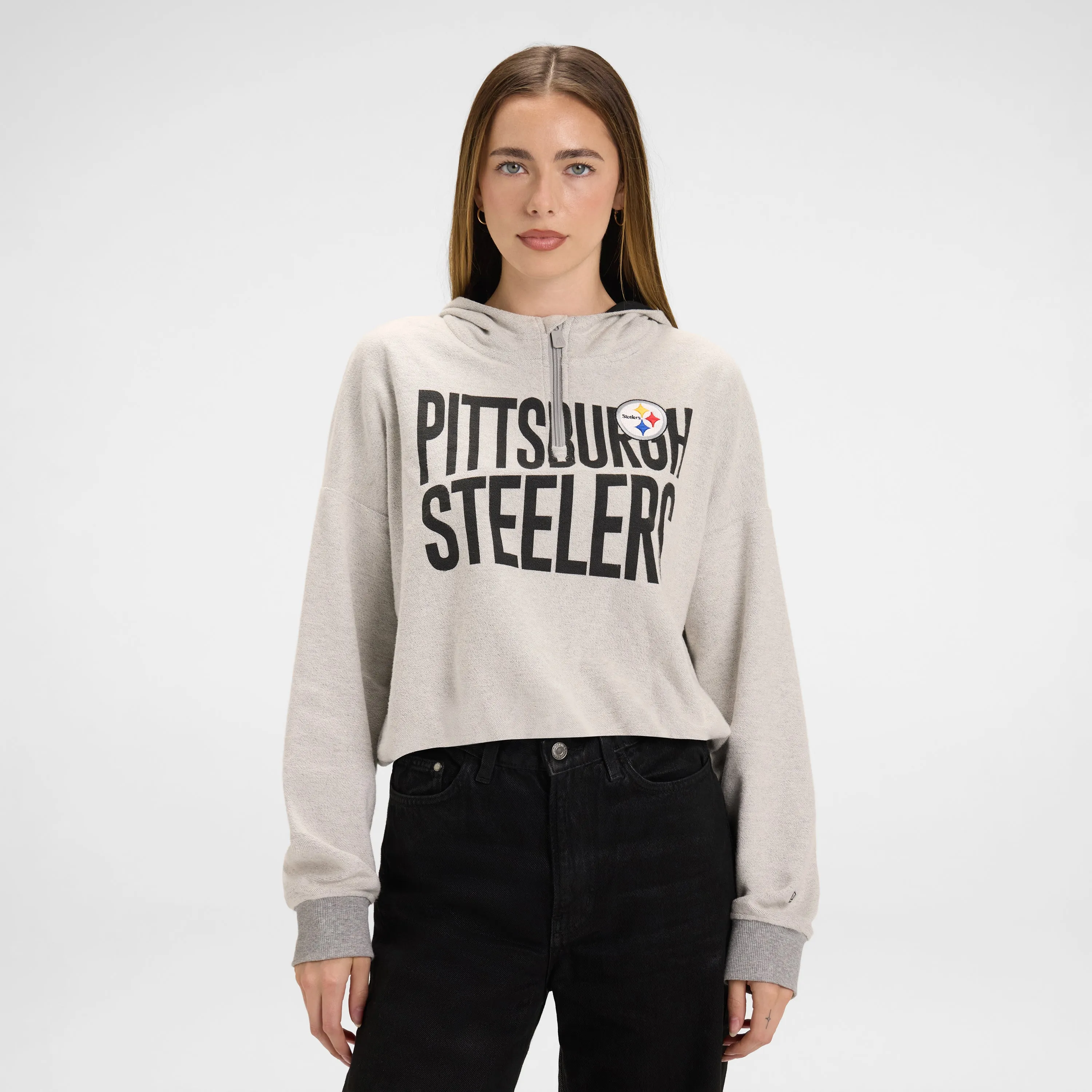 Kansas City Chiefs Sport Night Heather Gray Women's Hoodie sold by New Era product image thumbnail 2