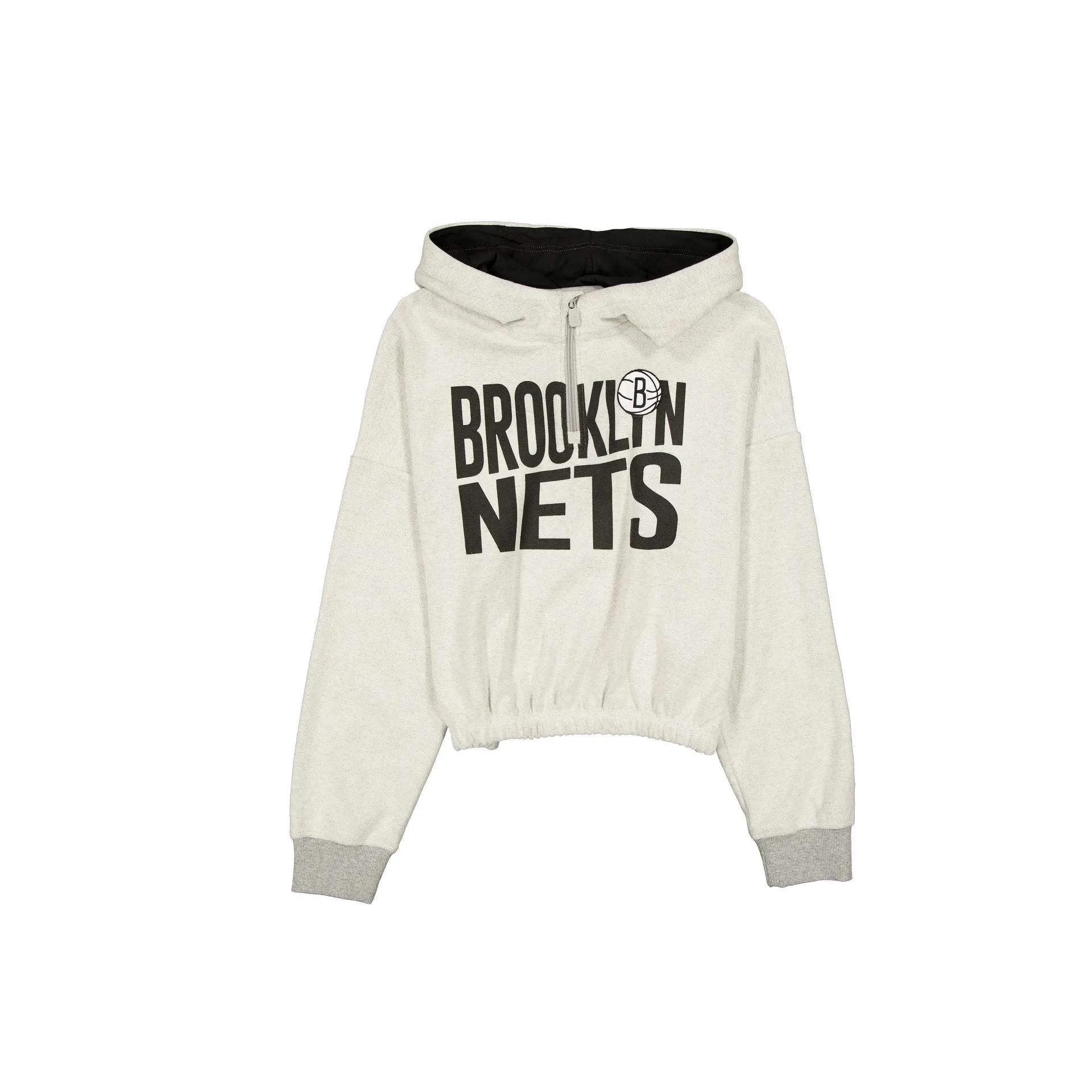 Brooklyn Nets Sport Night Heather Gray Women's Hoodie sold by New Era