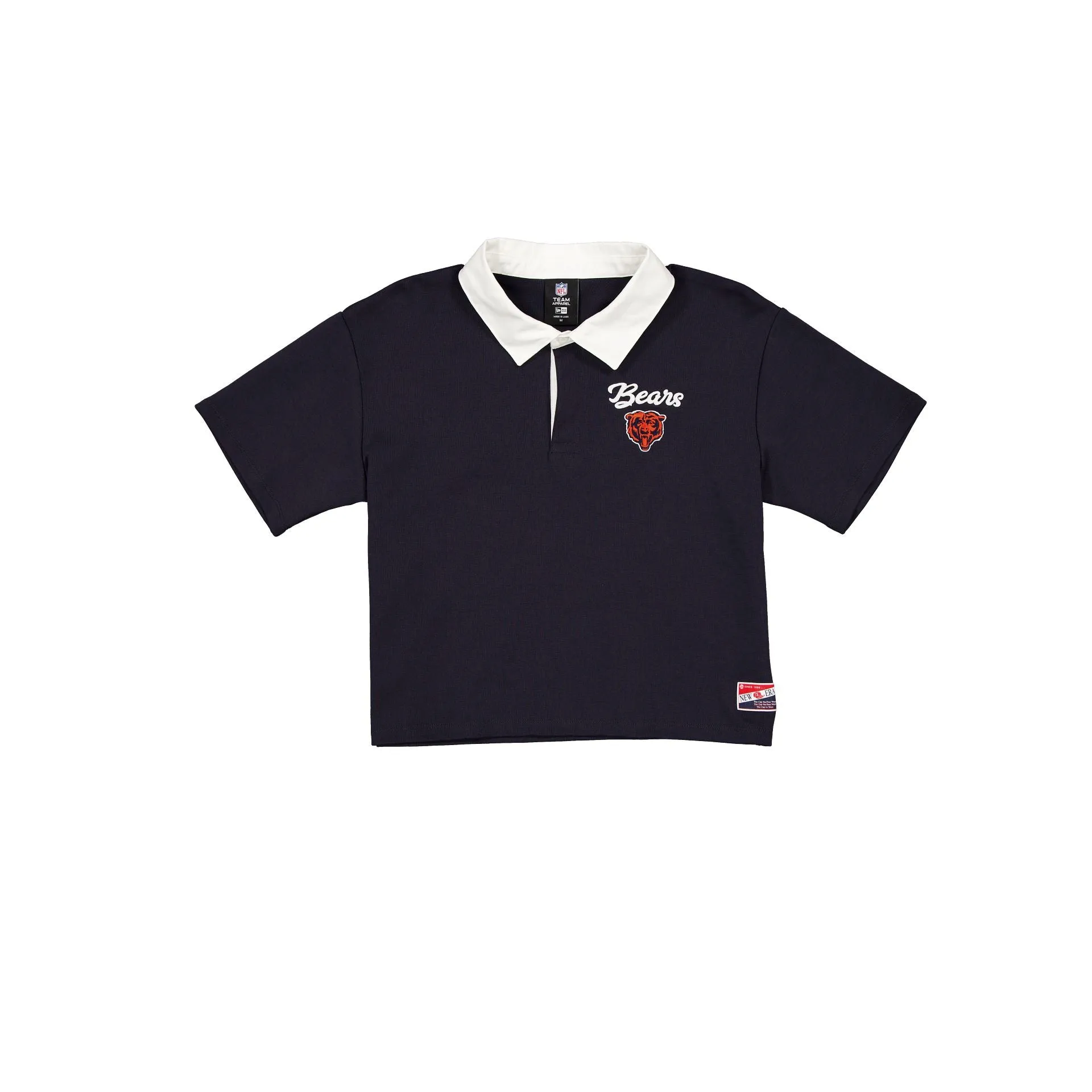 Chicago Bears Throwback Women's Cropped Polo sold by New Era