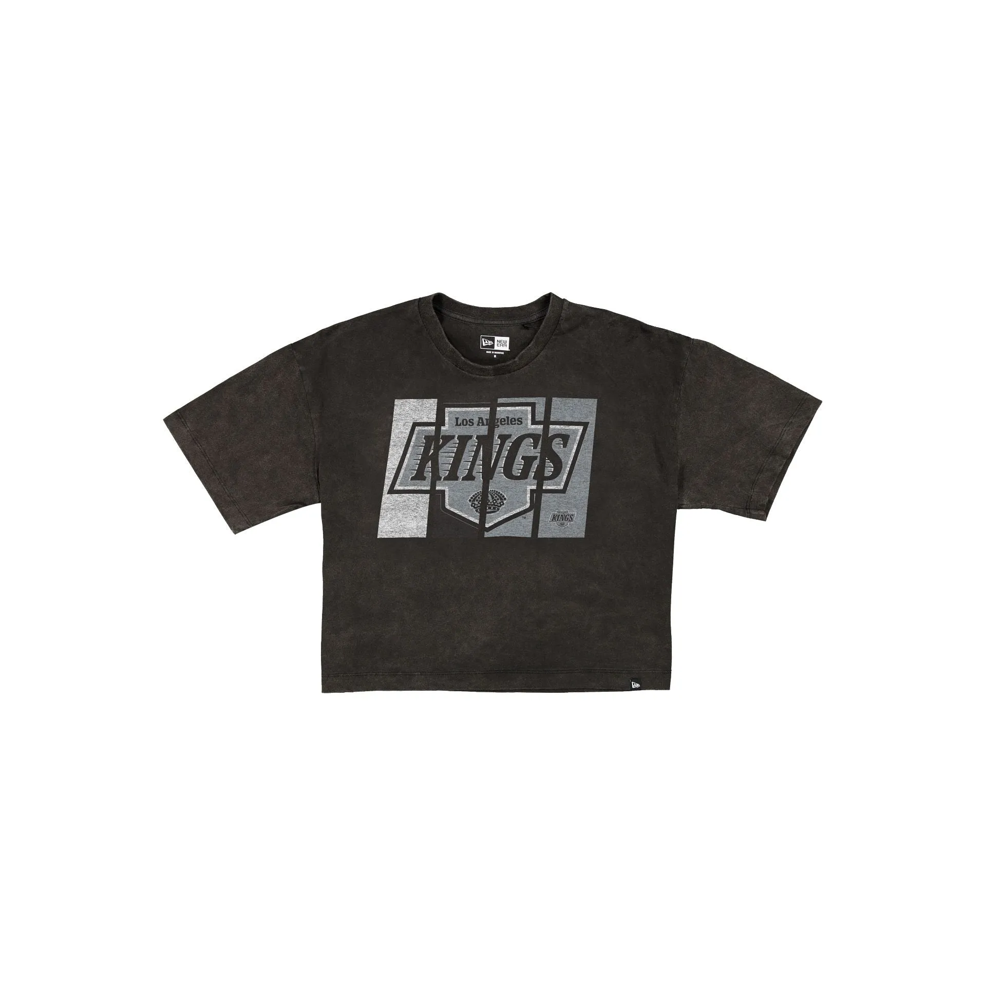 Los Angeles Kings Sport Night Black Cropped Women's T-Shirt sold by New Era