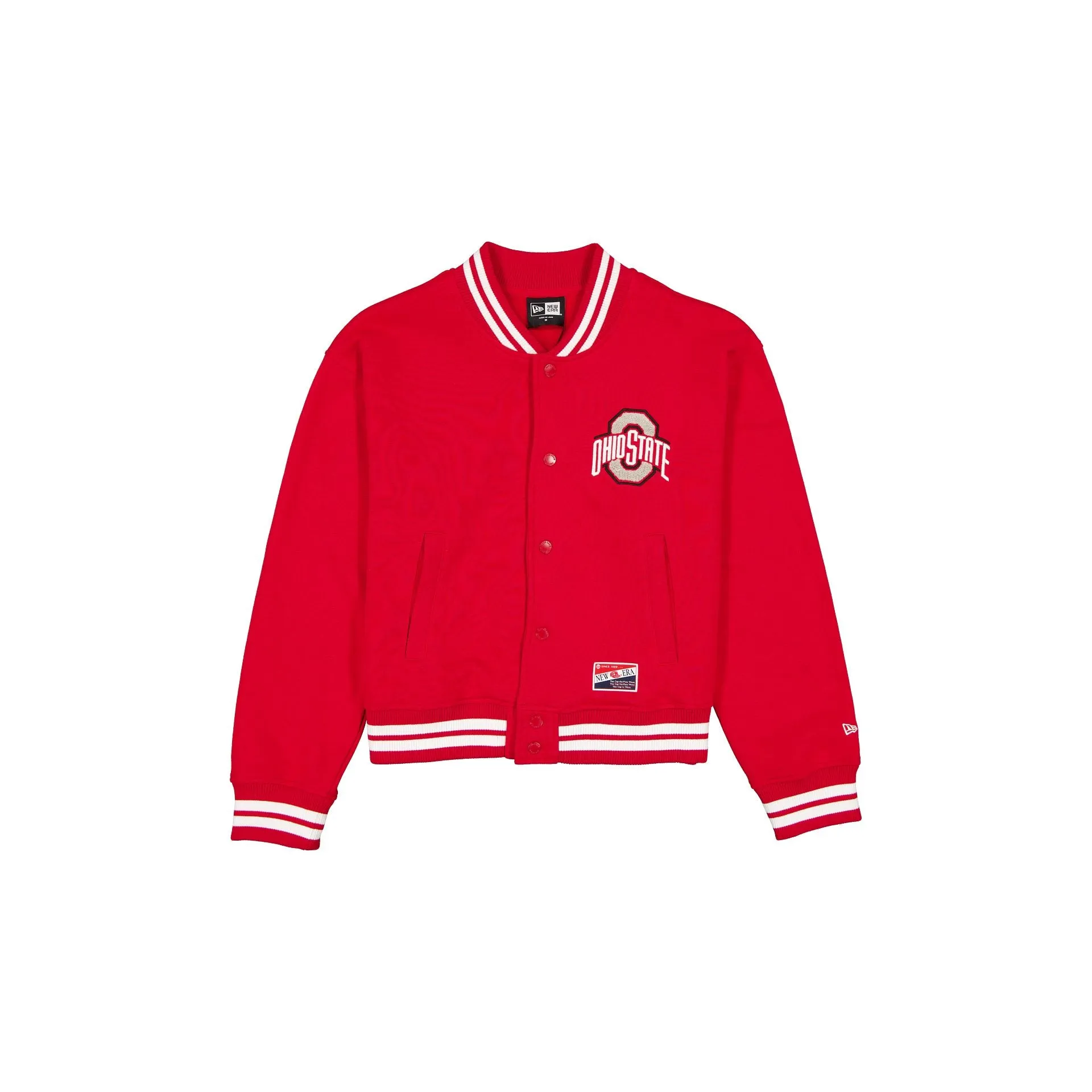 Ohio State Buckeyes Throwback Women's Snap Front Jacket sold by New Era
