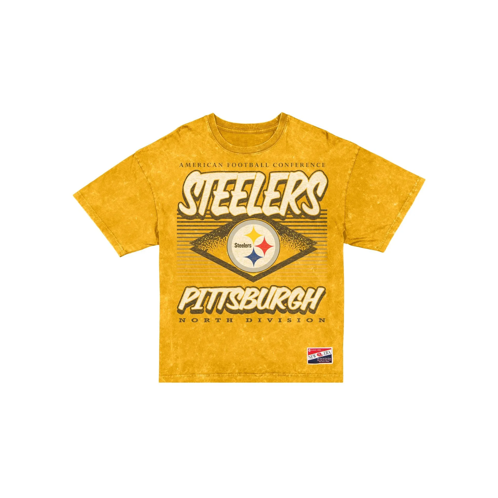 Pittsburgh Steelers Throwback Classic Women's T-Shirt sold by New Era