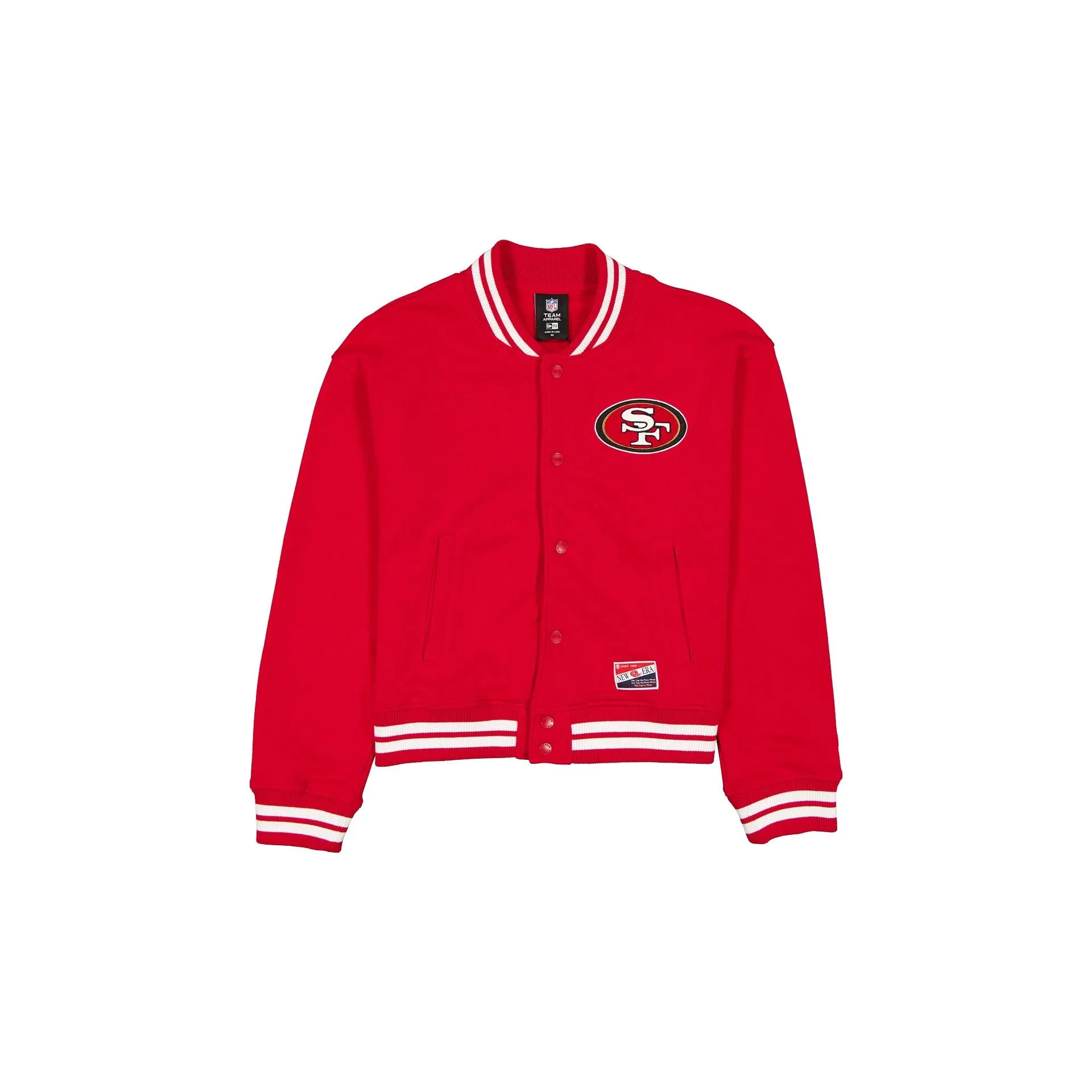 San Francisco 49ers Throwback Women's Snap Front Jacket sold by New Era
