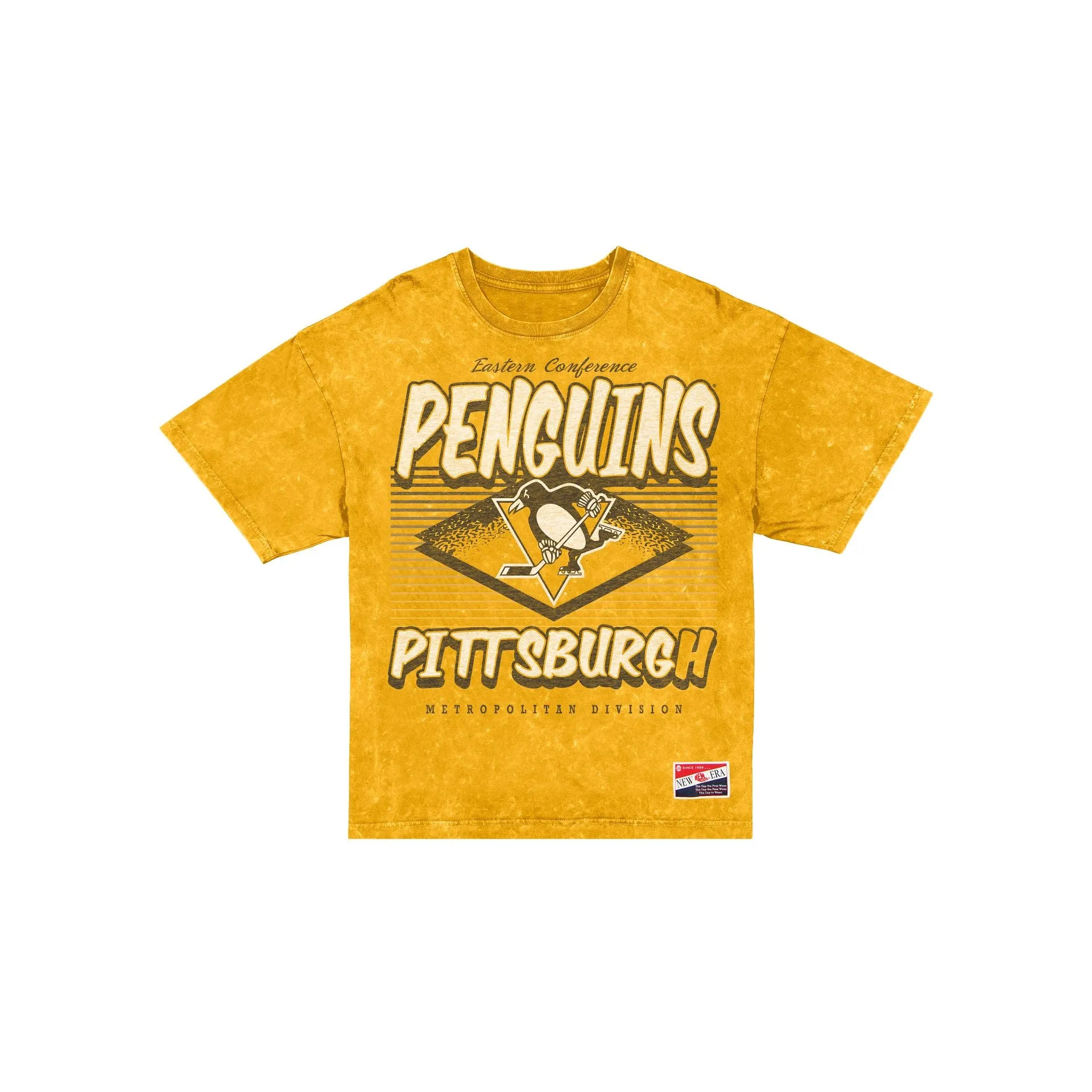 Pittsburgh Penguins Throwback Classic Women's T-Shirt sold by New Era