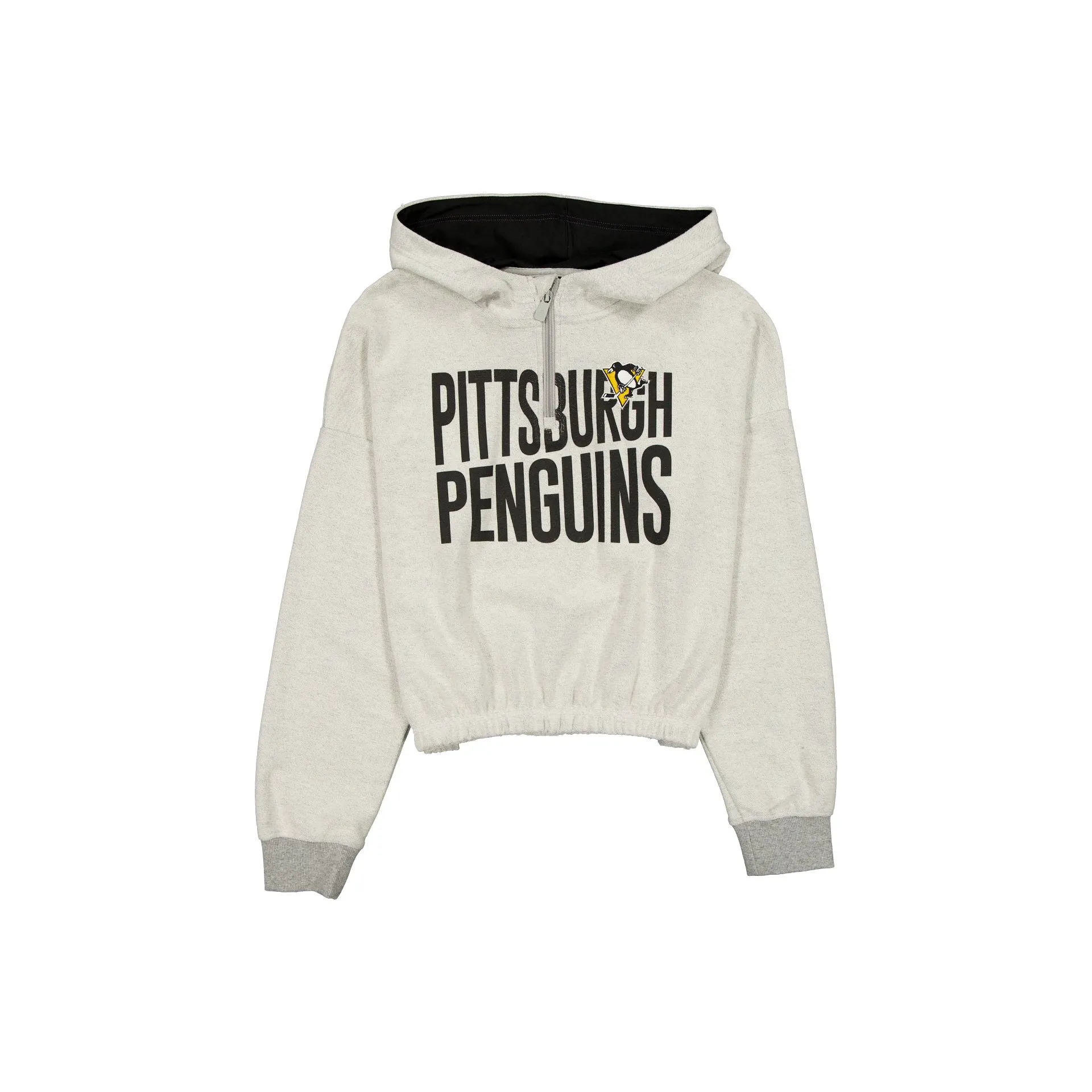 Pittsburgh Penguins Sport Night Heather Gray Women's Hoodie sold by New Era