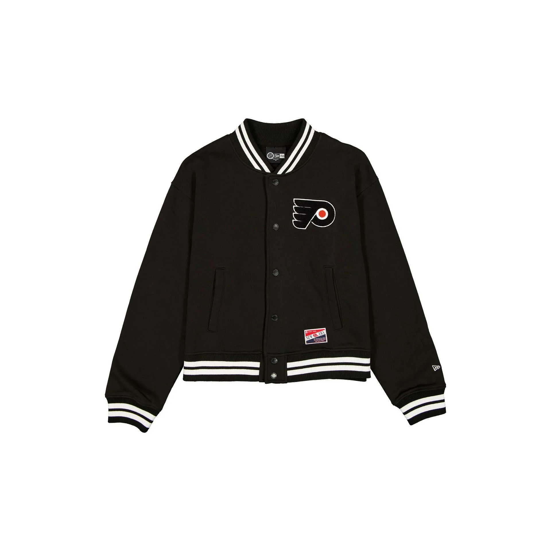 Philadelphia Flyers Throwback Women's Snap Front Jacket sold by New Era