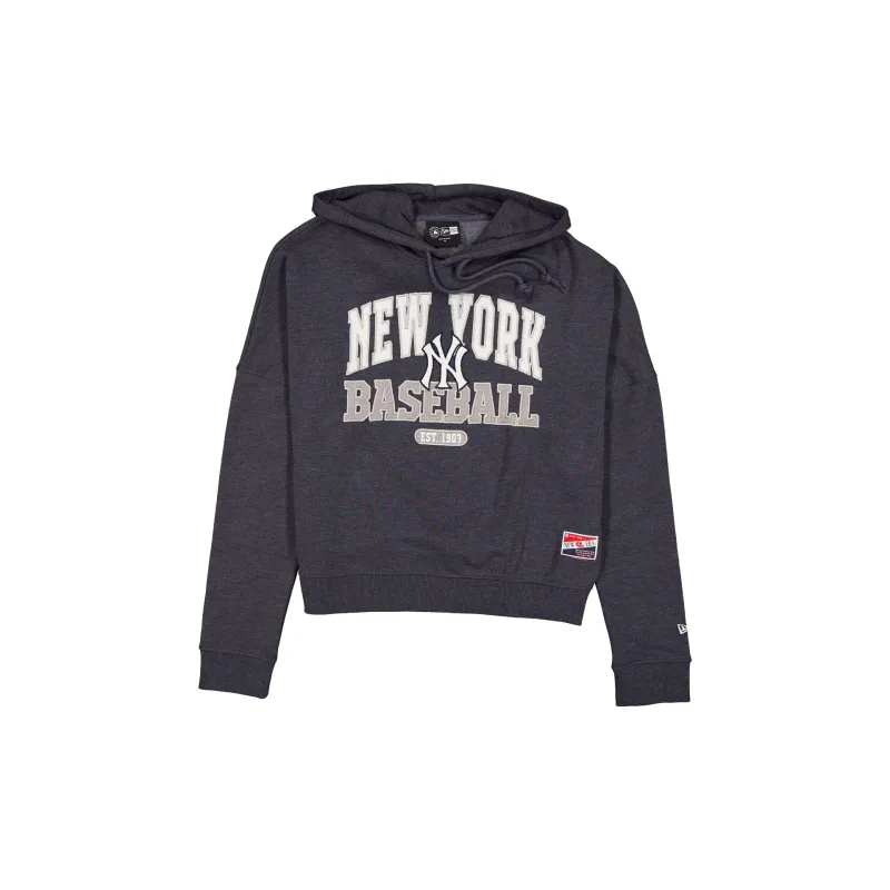 New York Yankees Throwback Women's Glitter Hoodie sold by New Era