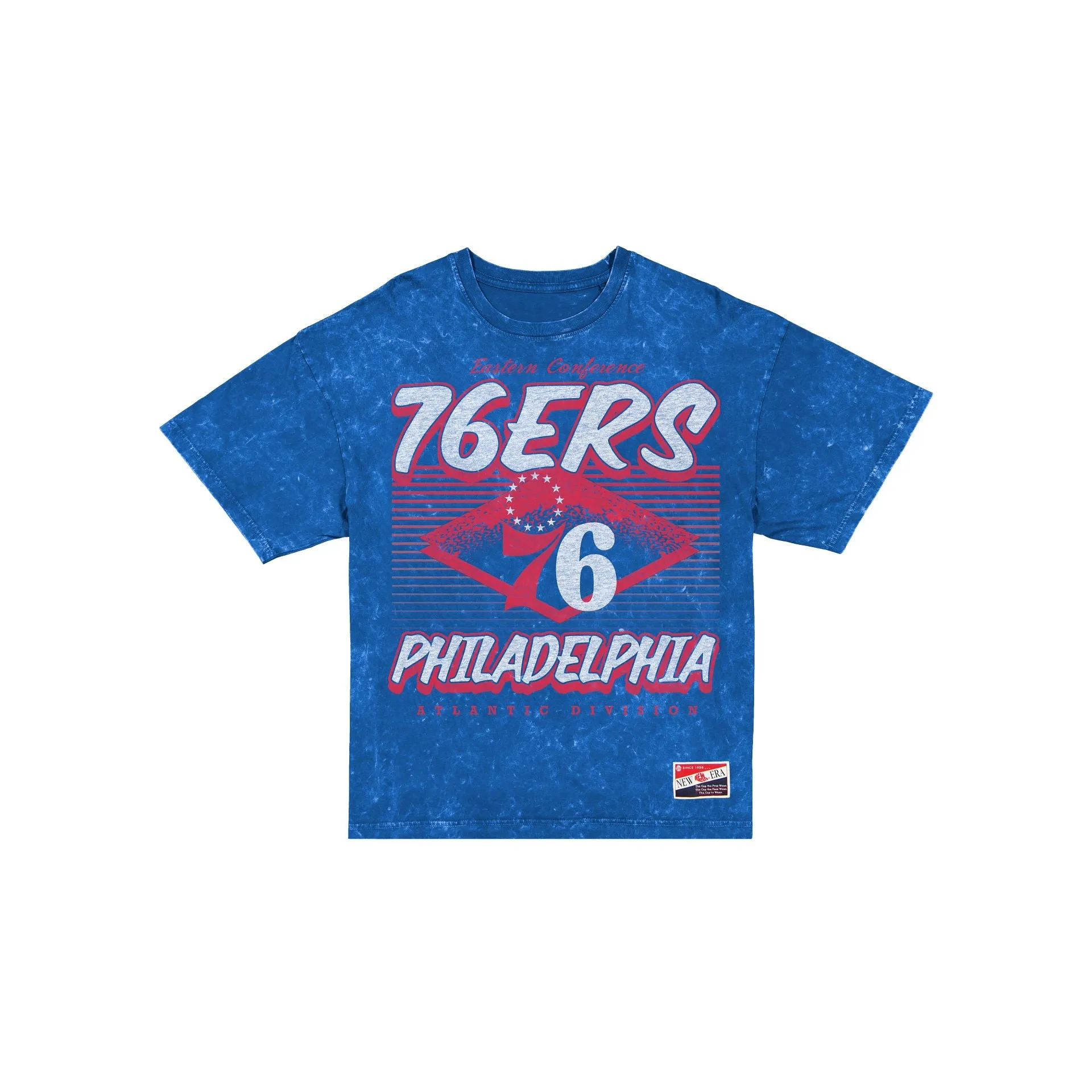 Philadelphia 76ers Throwback Classic Women's T-Shirt sold by New Era