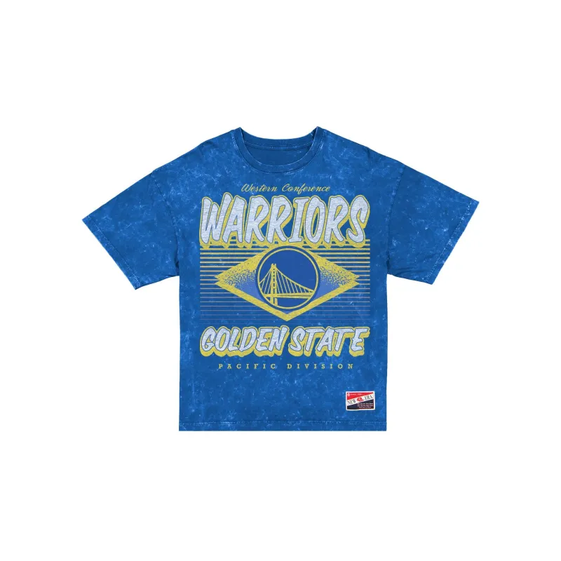 Golden State Warriors Throwback Classic Women's T-Shirt sold by New Era