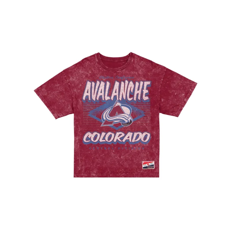 Colorado Avalanche Throwback Classic Women's T-Shirt sold by New Era