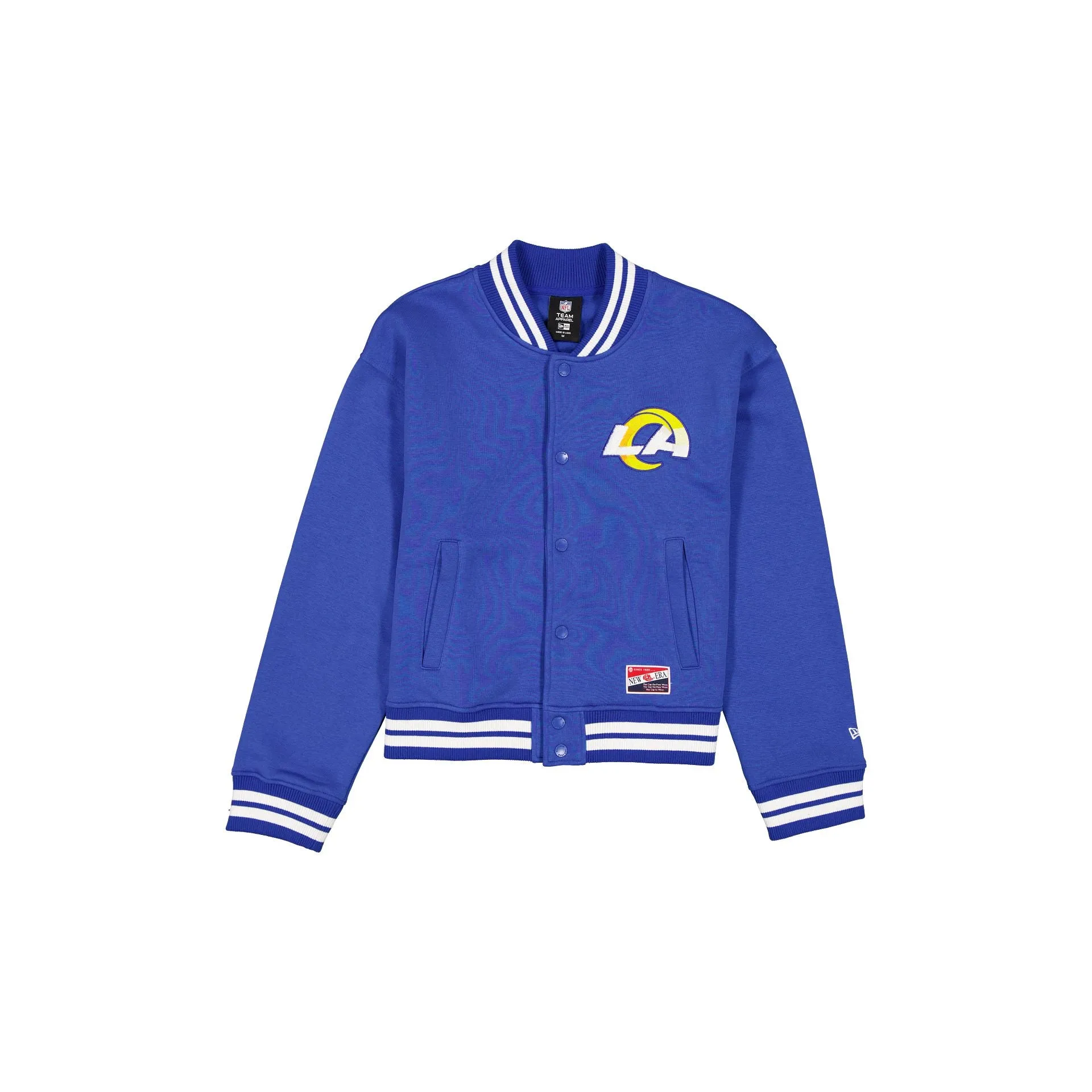 Los Angeles Rams Throwback Women's Snap Front Jacket sold by New Era