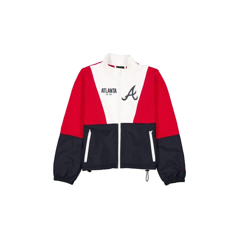 Atlanta Braves Leisure Women's Full-Zip Sweatshirt sold by New Era