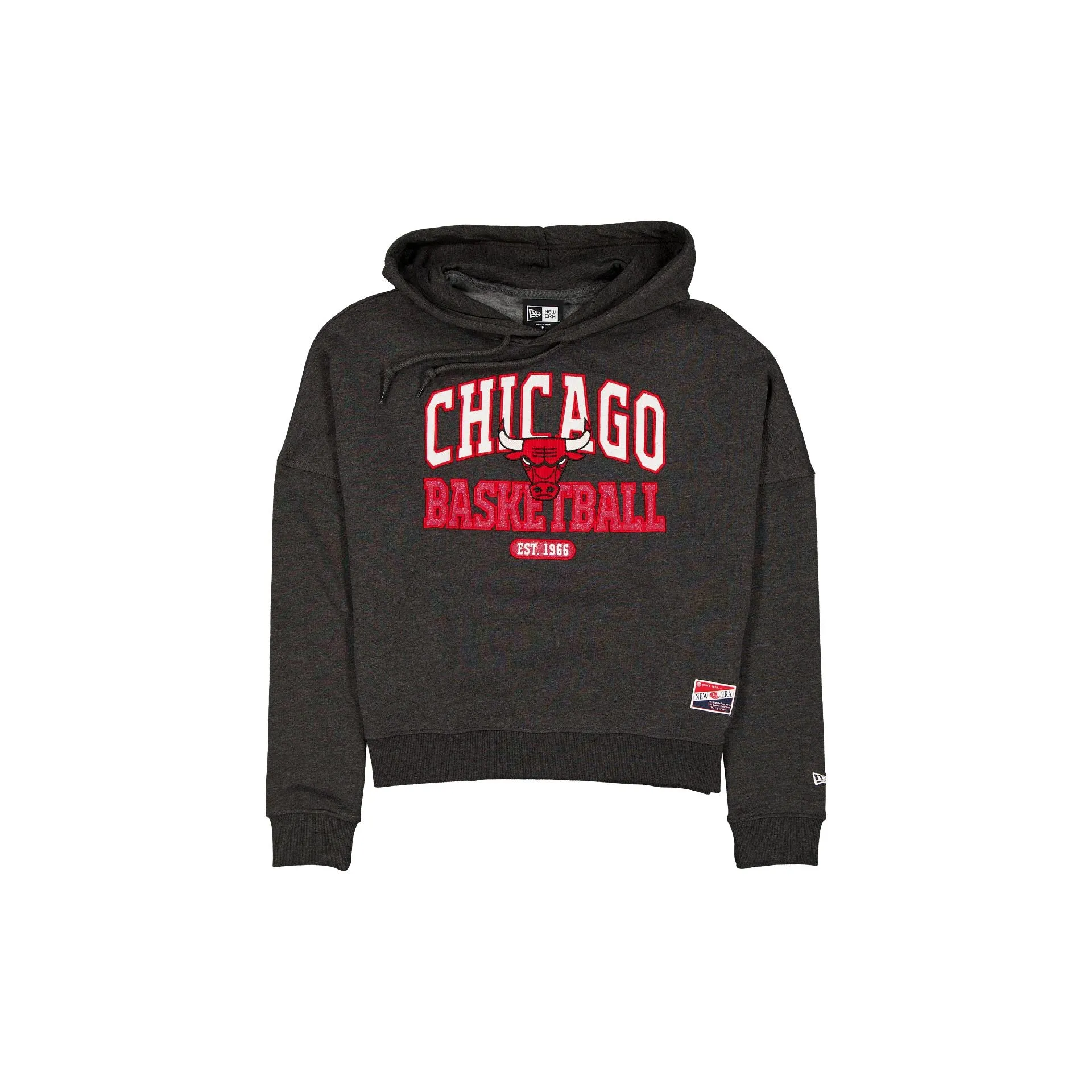 Chicago Bulls Throwback Women's Glitter Hoodie sold by New Era