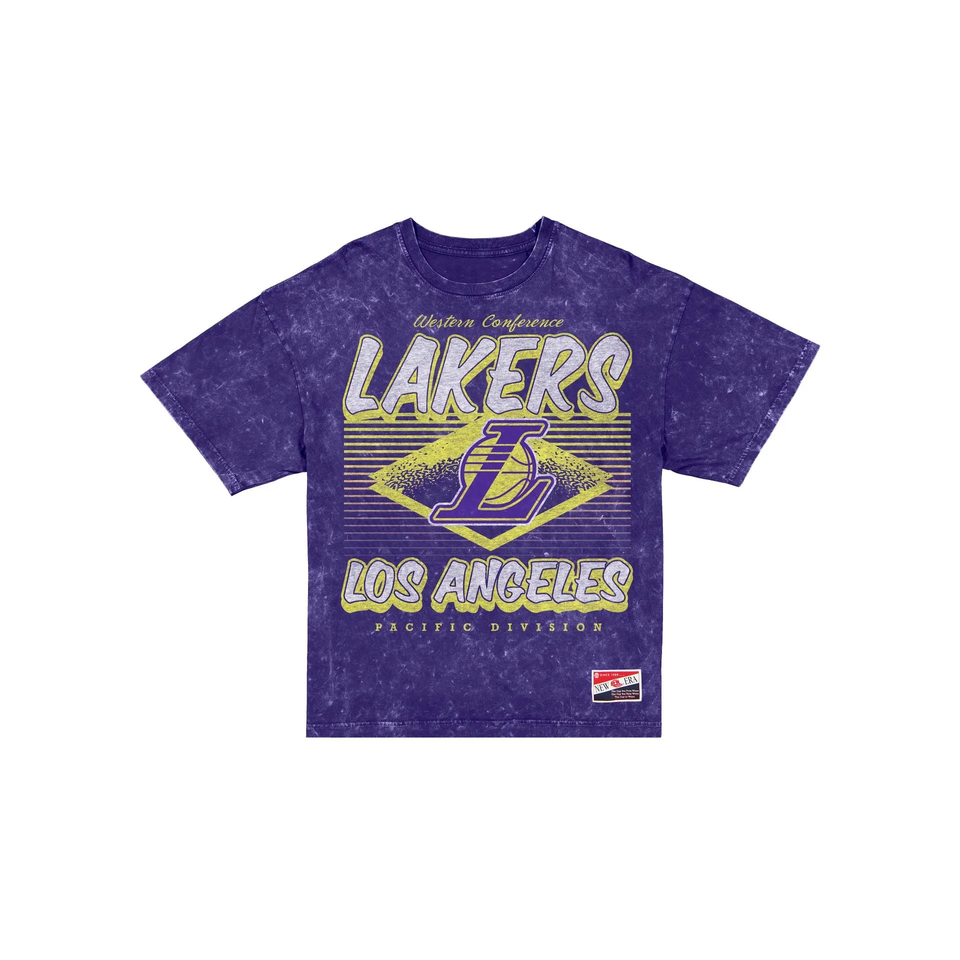 Los Angeles Lakers Throwback Classic Women's T-Shirt sold by New Era