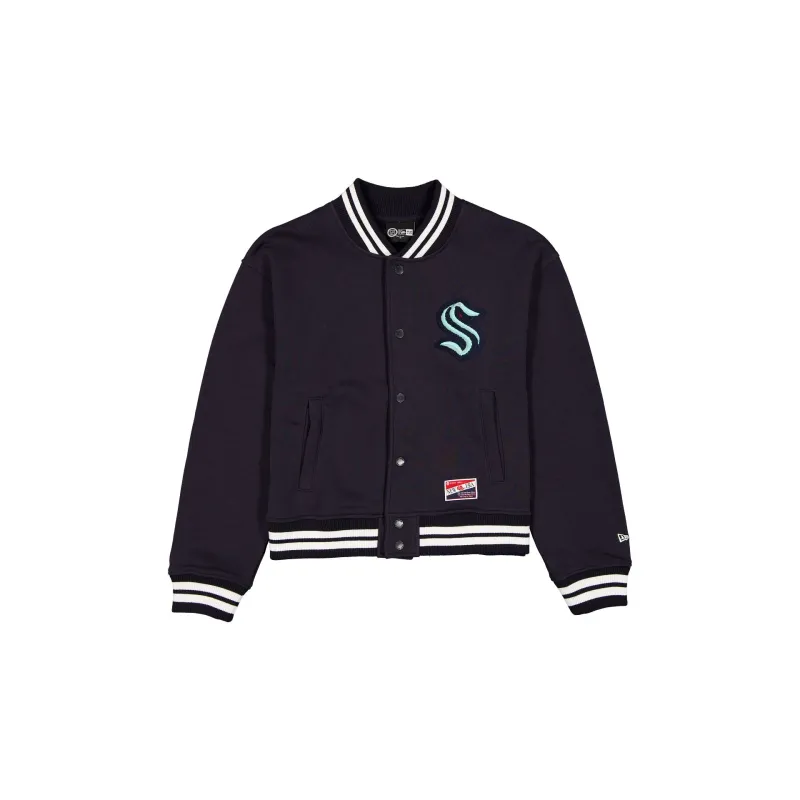 Seattle Kraken Throwback Women's Snap Front Jacket sold by New Era