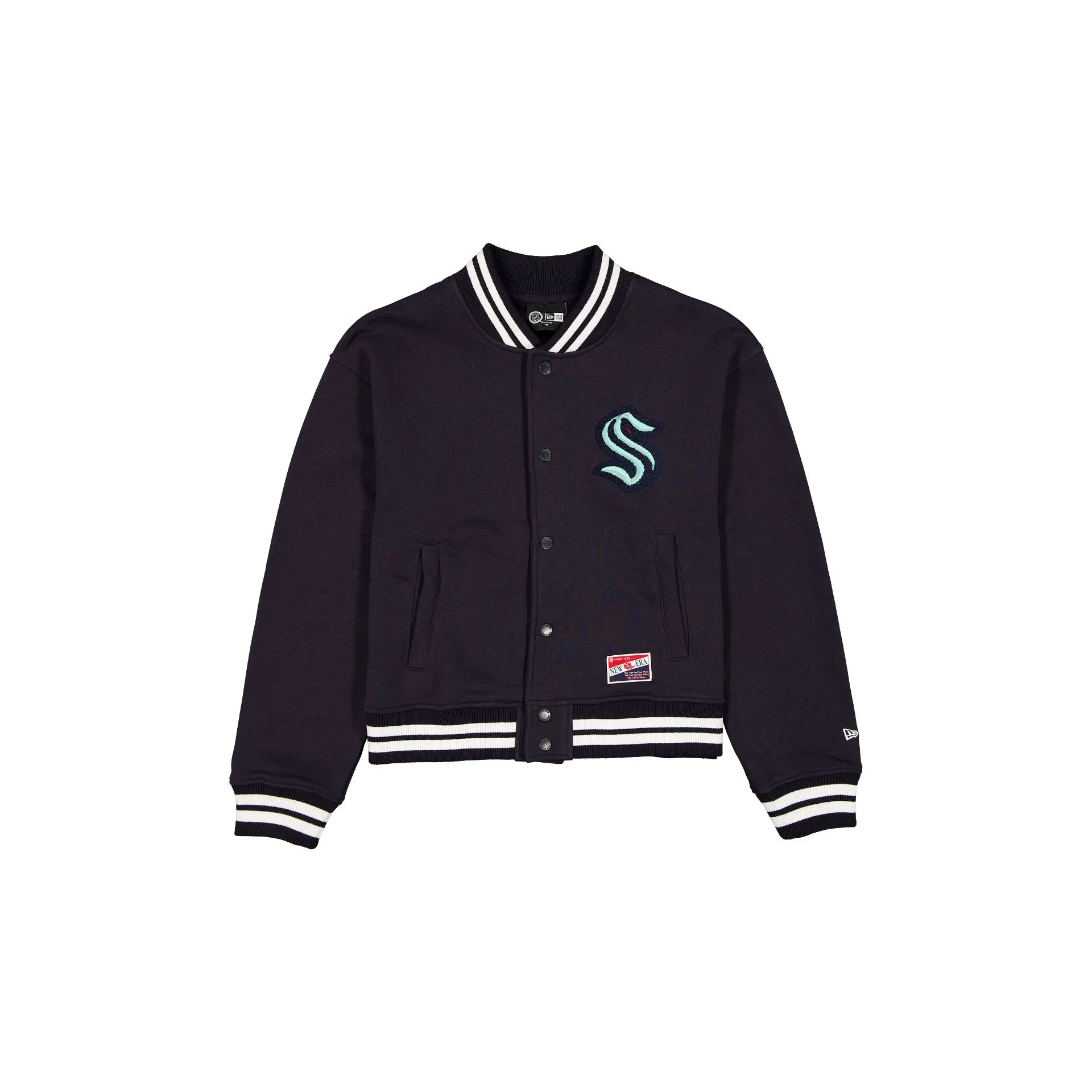 Seattle Kraken Throwback Women's Snap Front Jacket sold by New Era