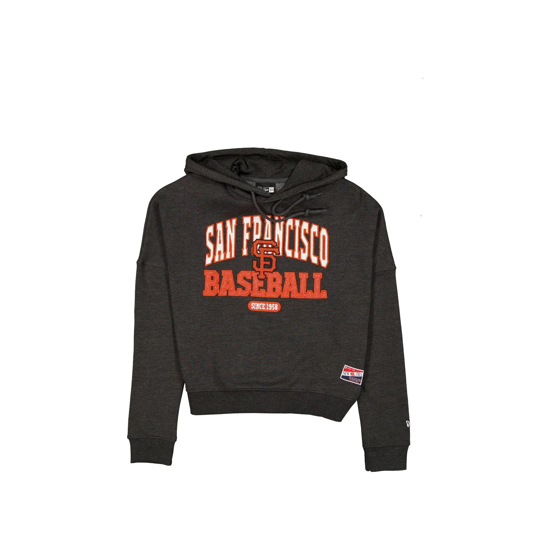 San Francisco Giants Throwback Women's Glitter Hoodie sold by New Era